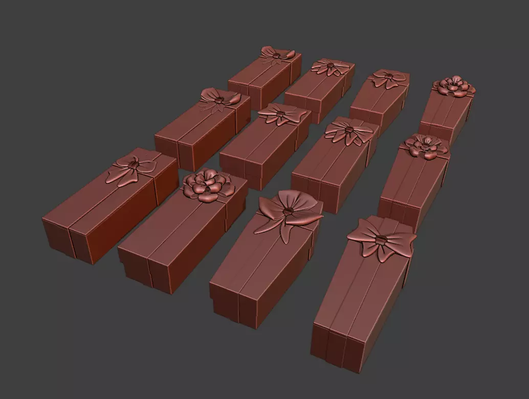 Modular gift coffin 3D model_21
