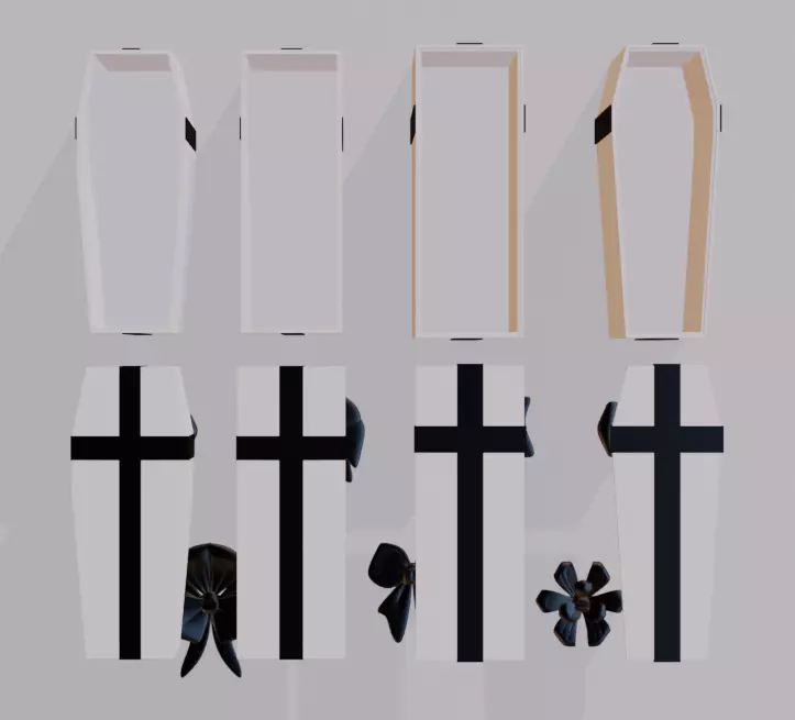 Modular gift coffin 3D model_10