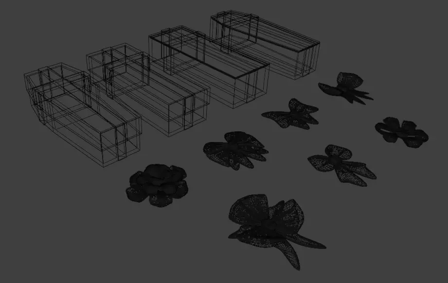 Modular gift coffin 3D model_7