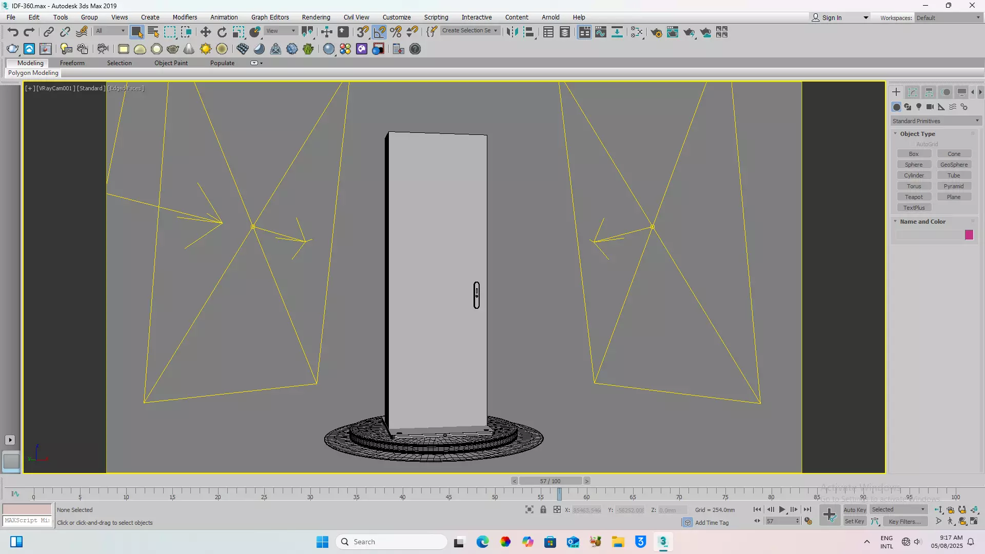 PARKING INFOMATION DISPLAY Low-poly 3D model_5