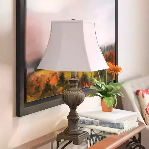 Aranda Resin Table Lamp