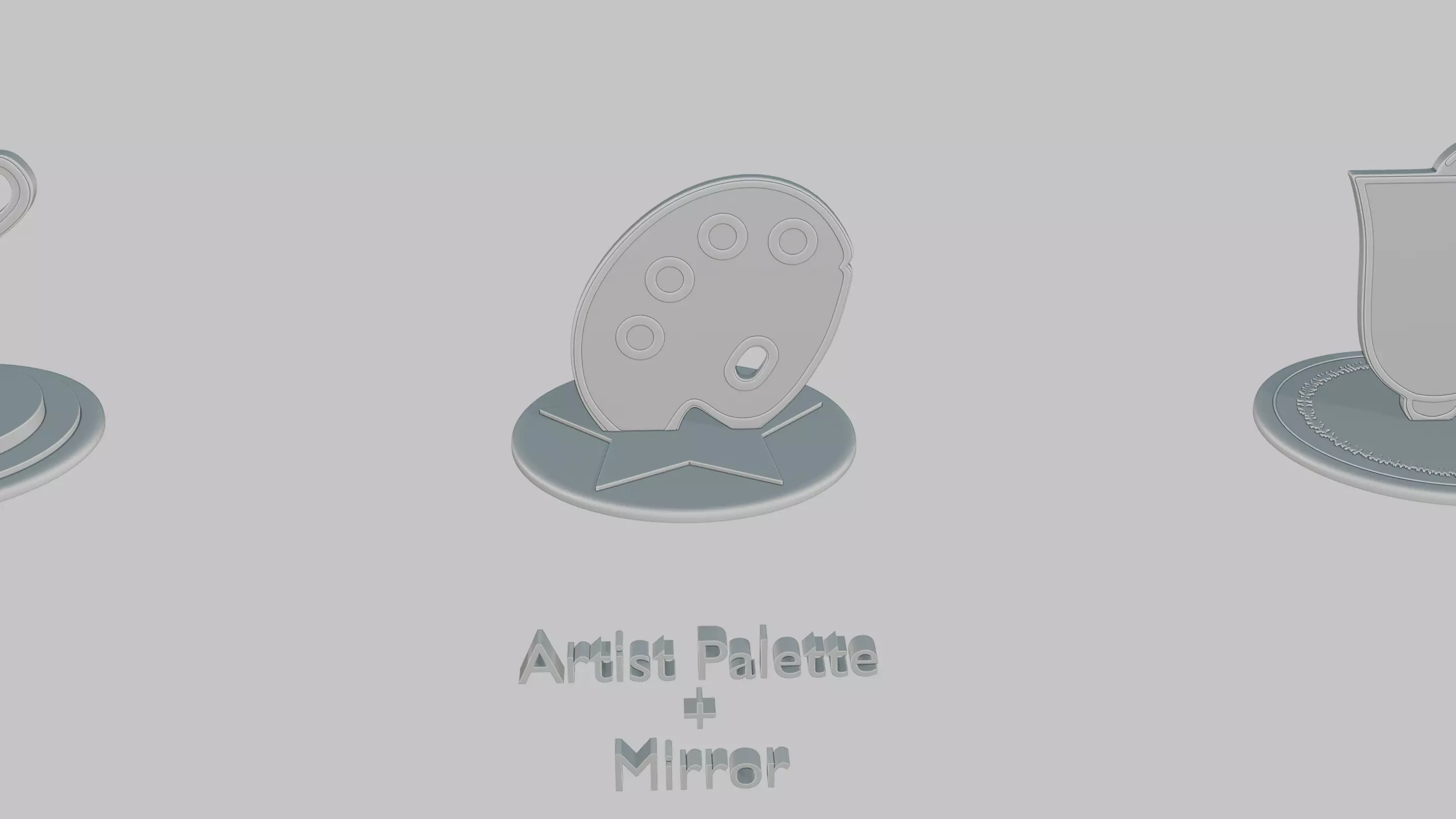 Graduation Goals Pack Emoji Statues 3D print model_13