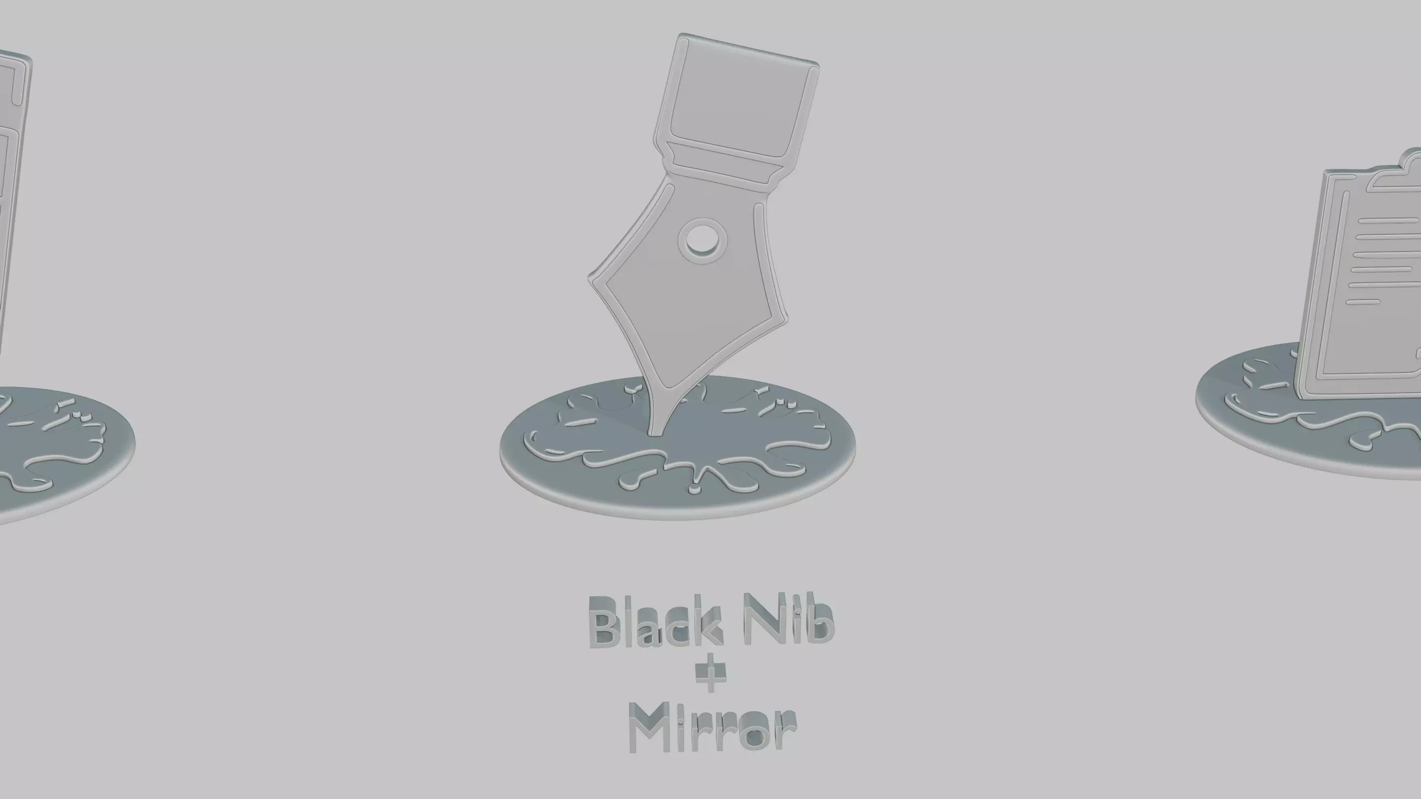 Graduation Goals Pack Emoji Statues 3D print model_18