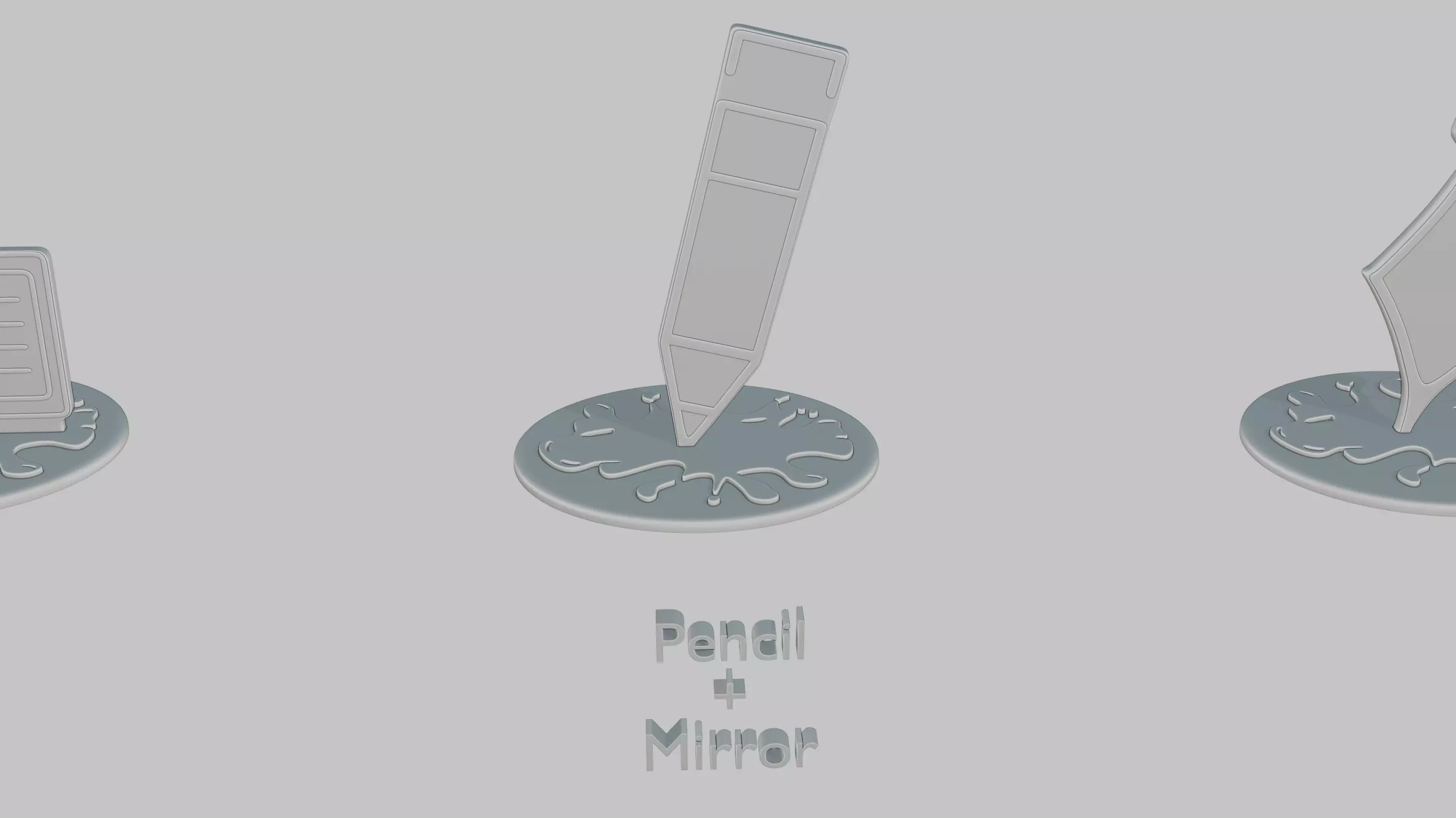 Graduation Goals Pack Emoji Statues 3D print model_17