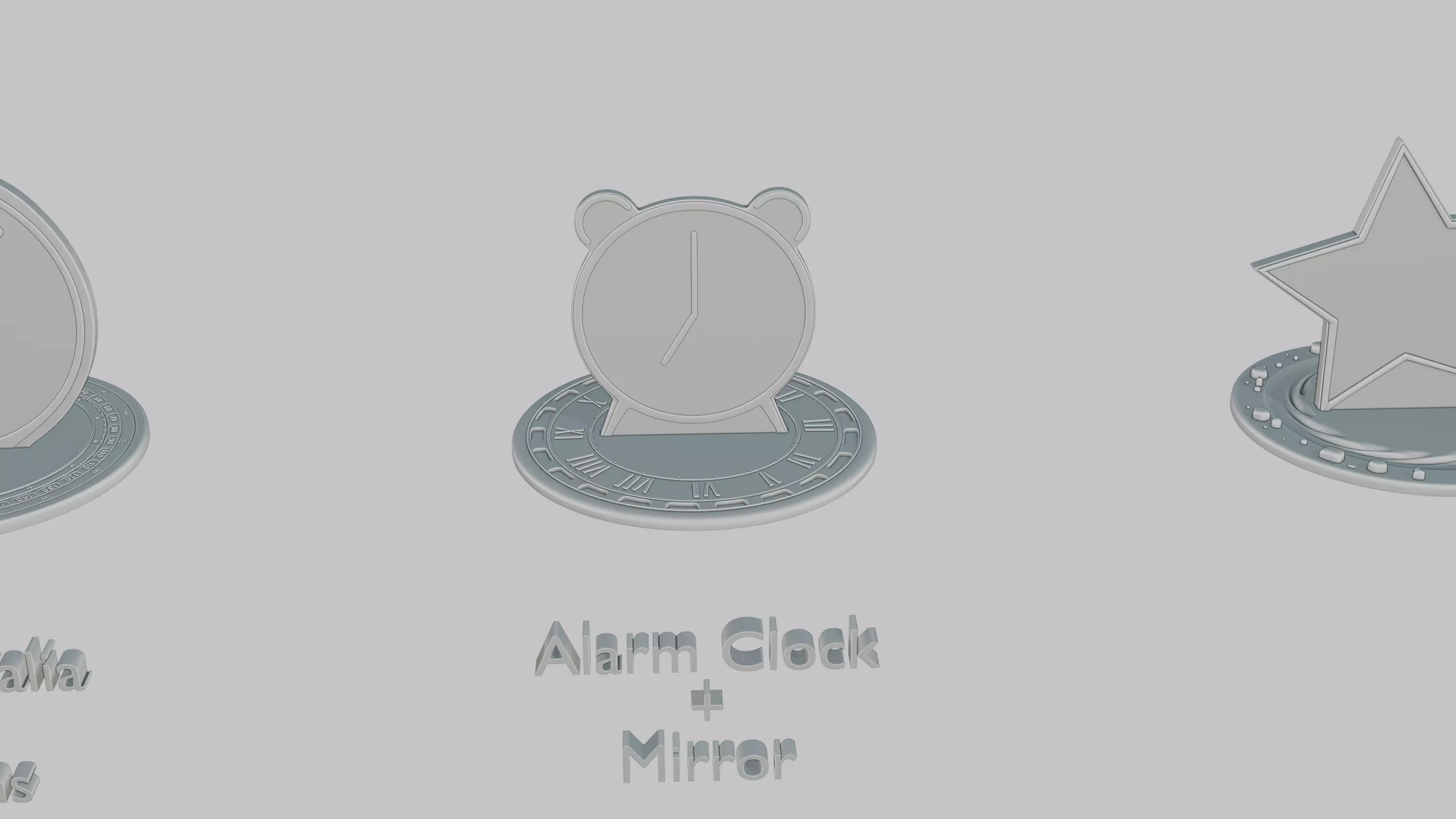 Graduation Goals Pack Emoji Statues 3D print model_10