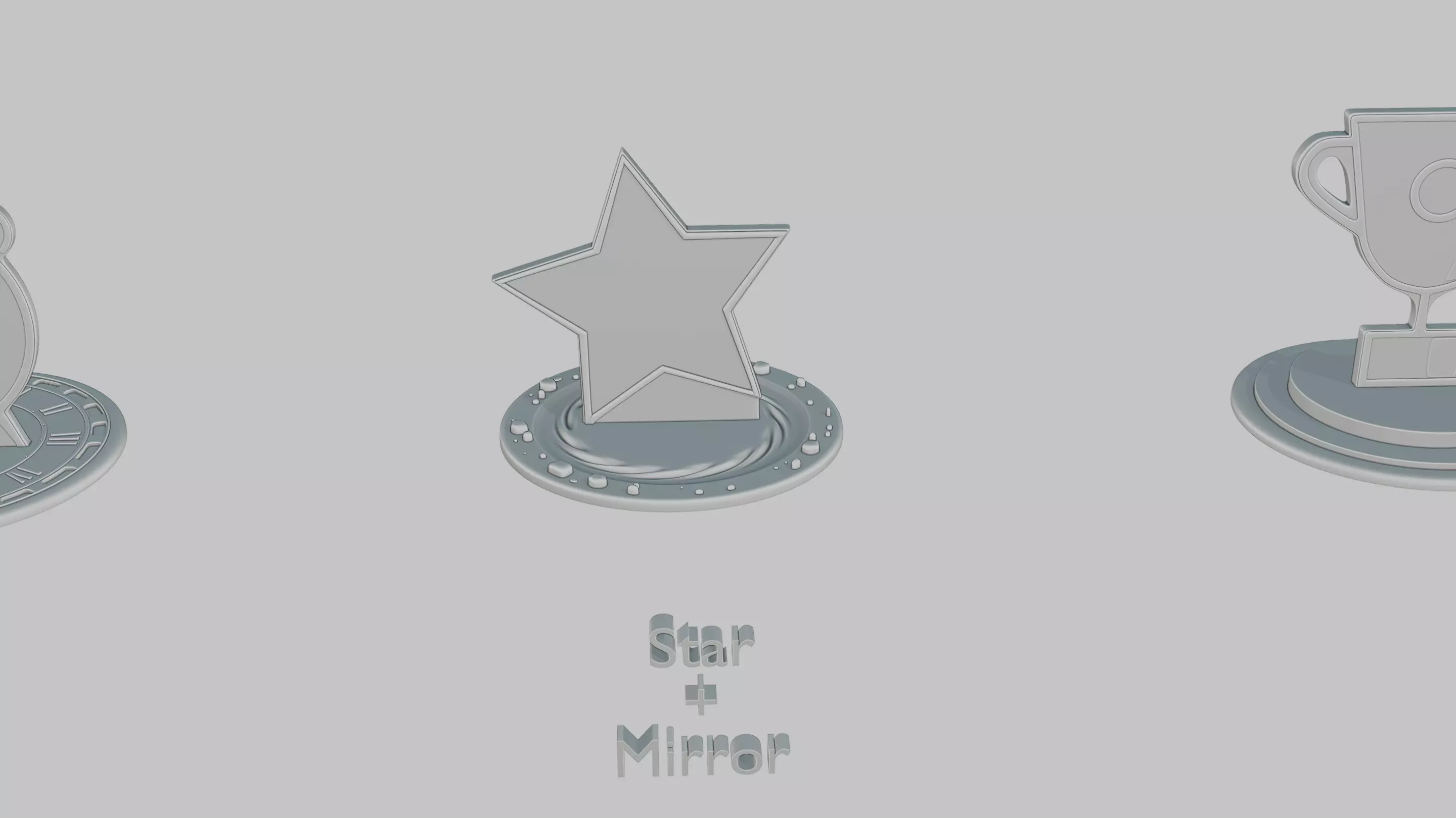 Graduation Goals Pack Emoji Statues 3D print model_11