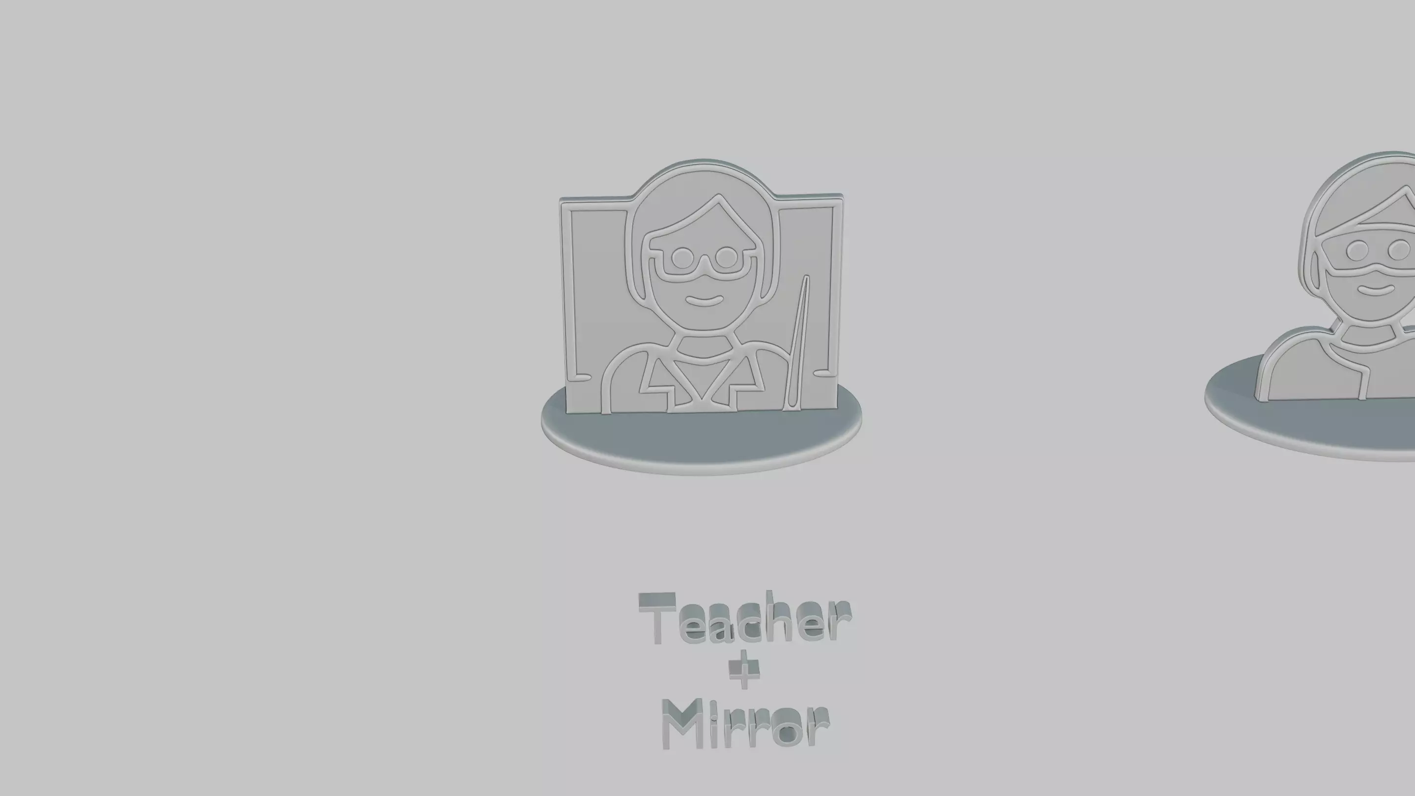 Graduation Goals Pack Emoji Statues 3D print model_1