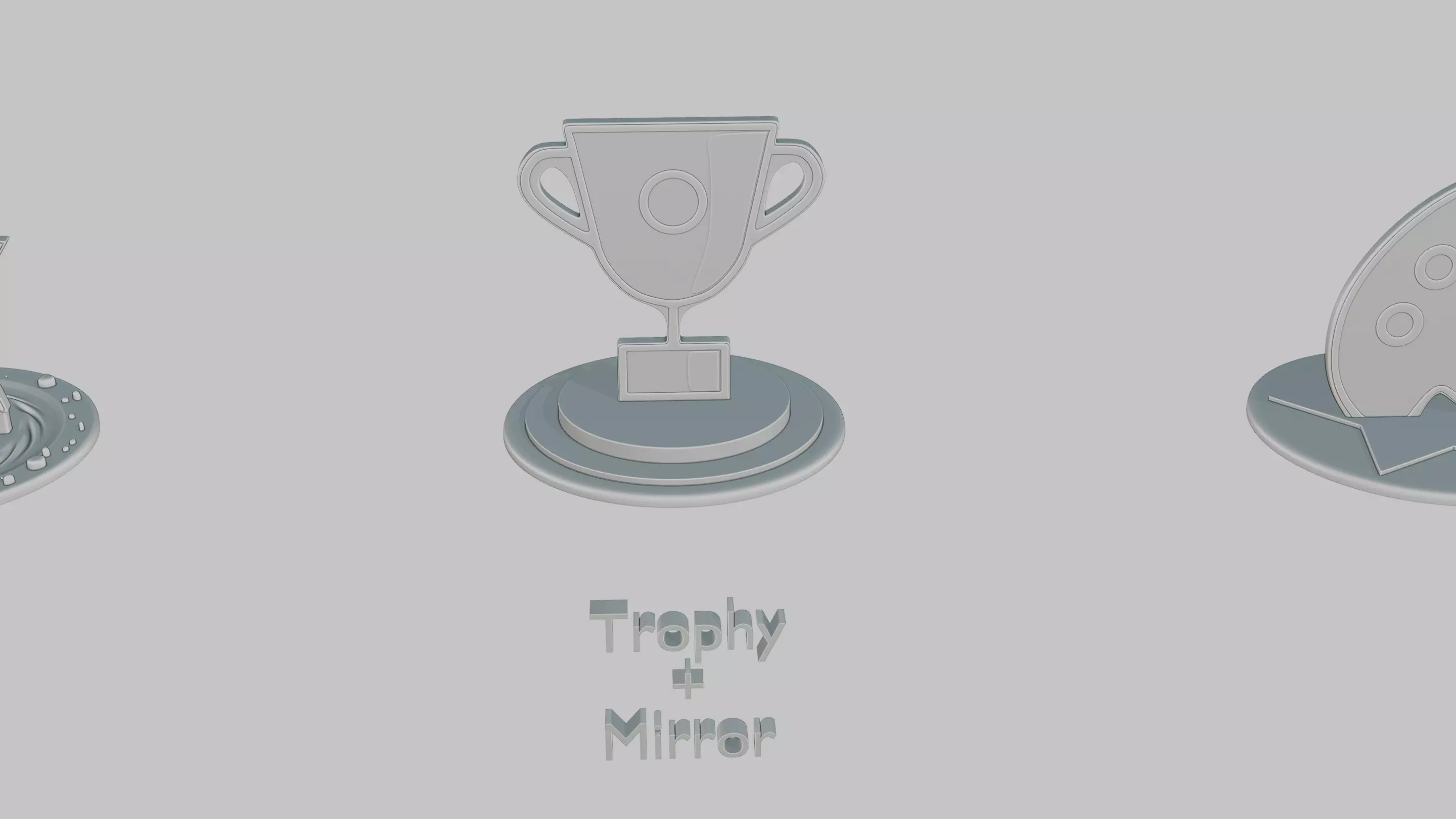 Graduation Goals Pack Emoji Statues 3D print model_12