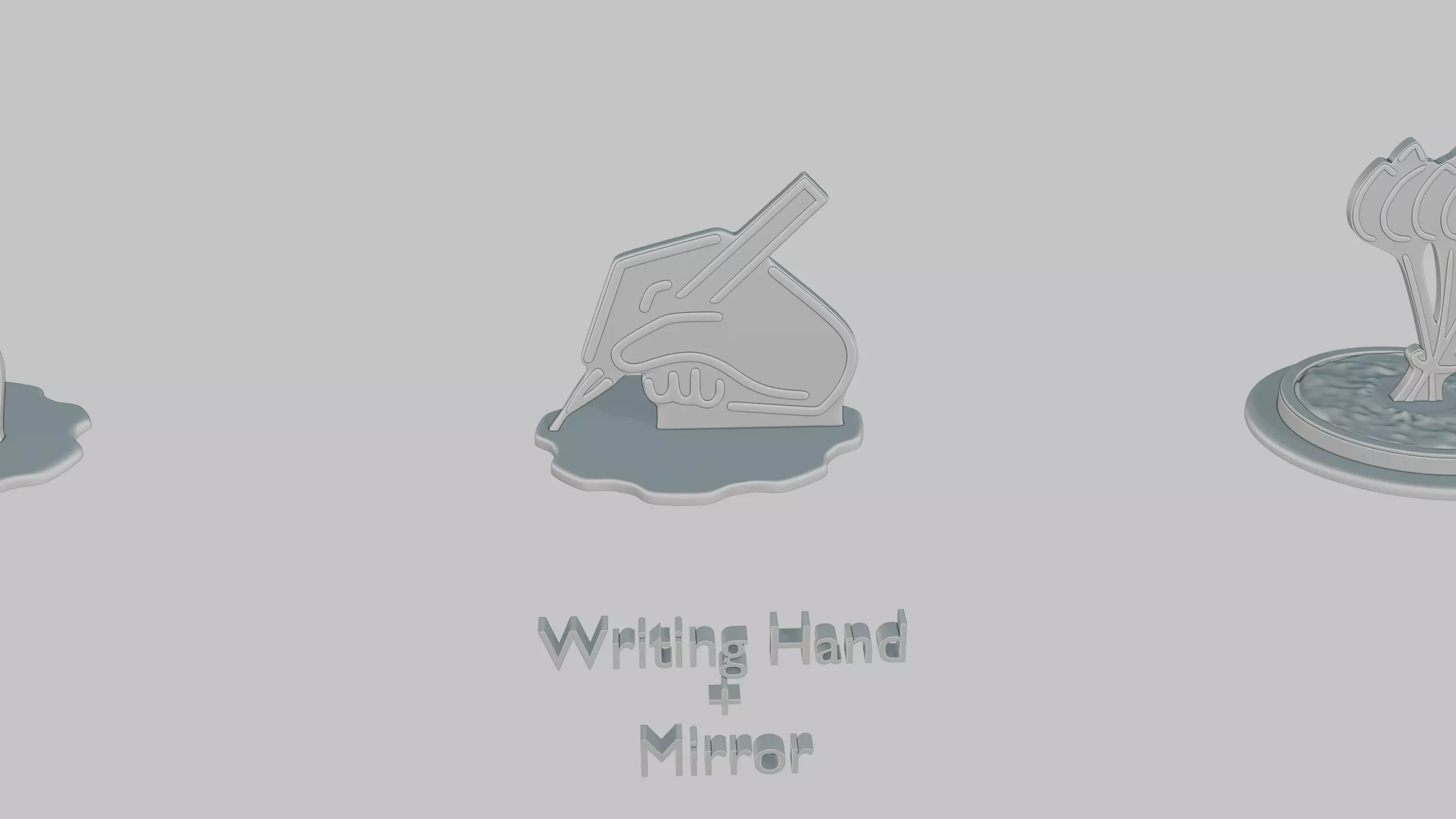 Graduation Goals Pack Emoji Statues 3D print model_4