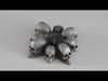 001652 Skull Ashtray 3D Printable Gothic Decor 3D print model_1