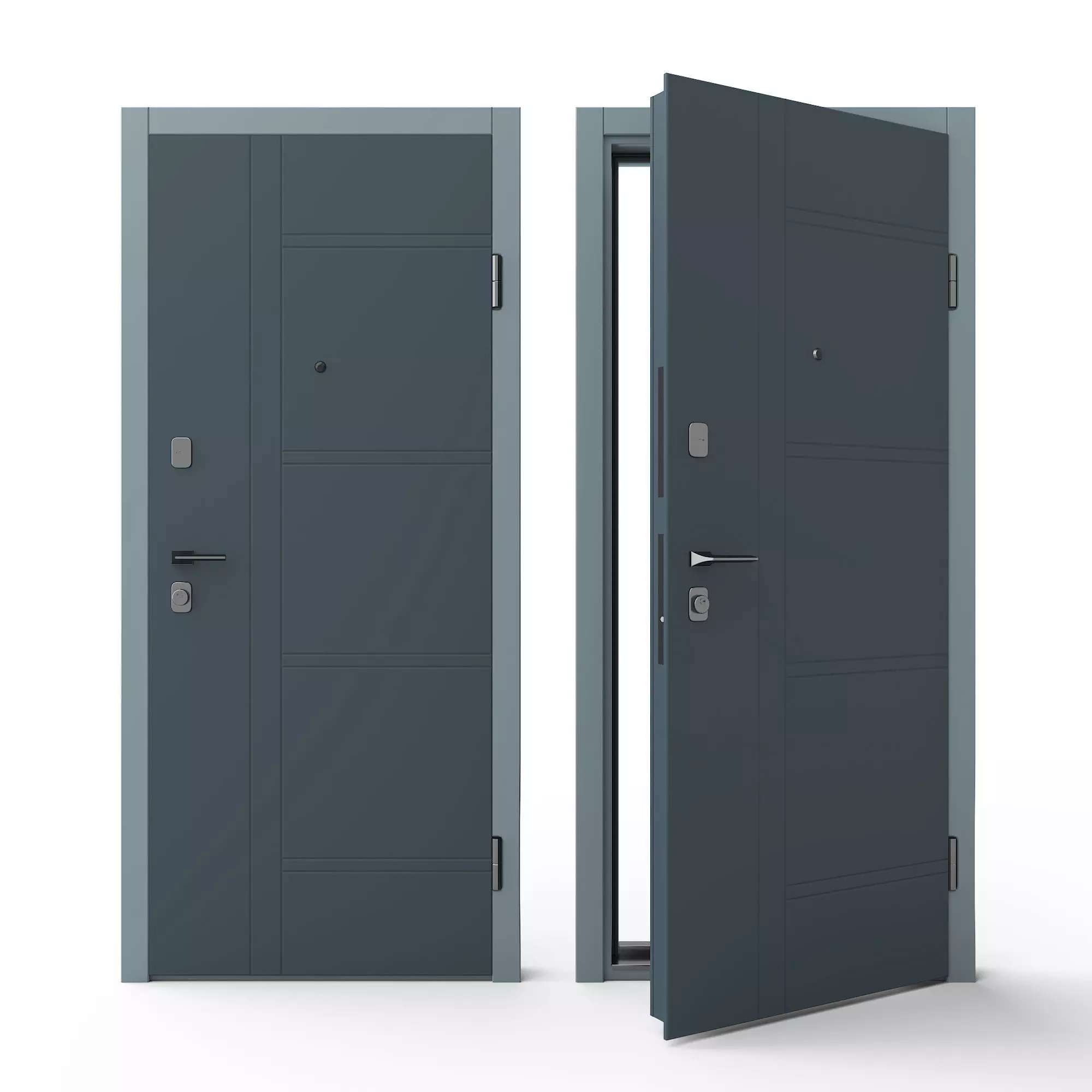 Opary Door 3D model_0