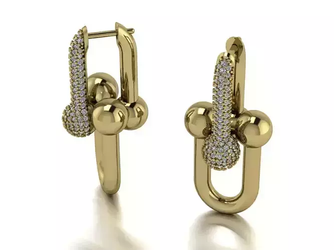 Tiffany Earring  3D print model