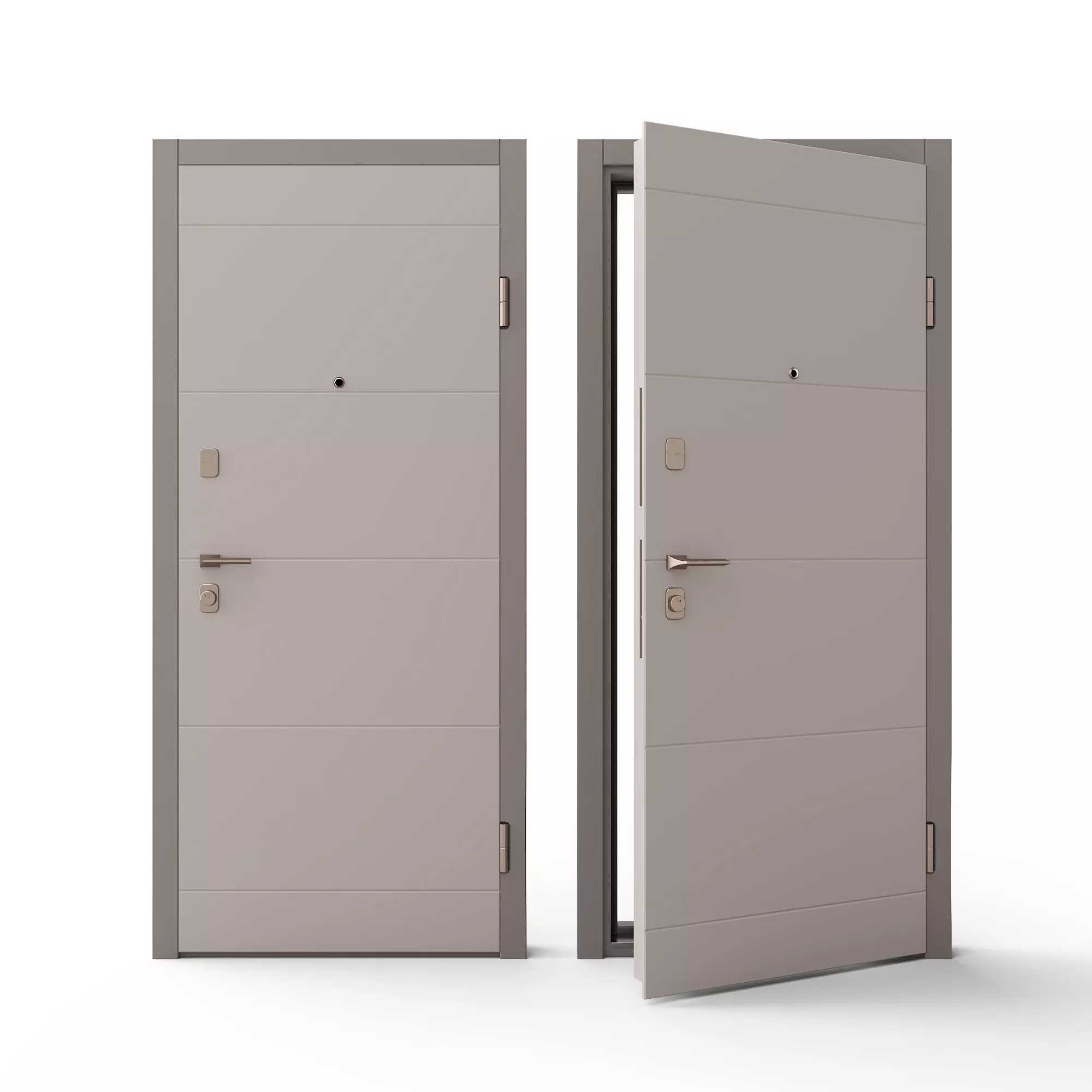 Lapeil Door 3D model_0