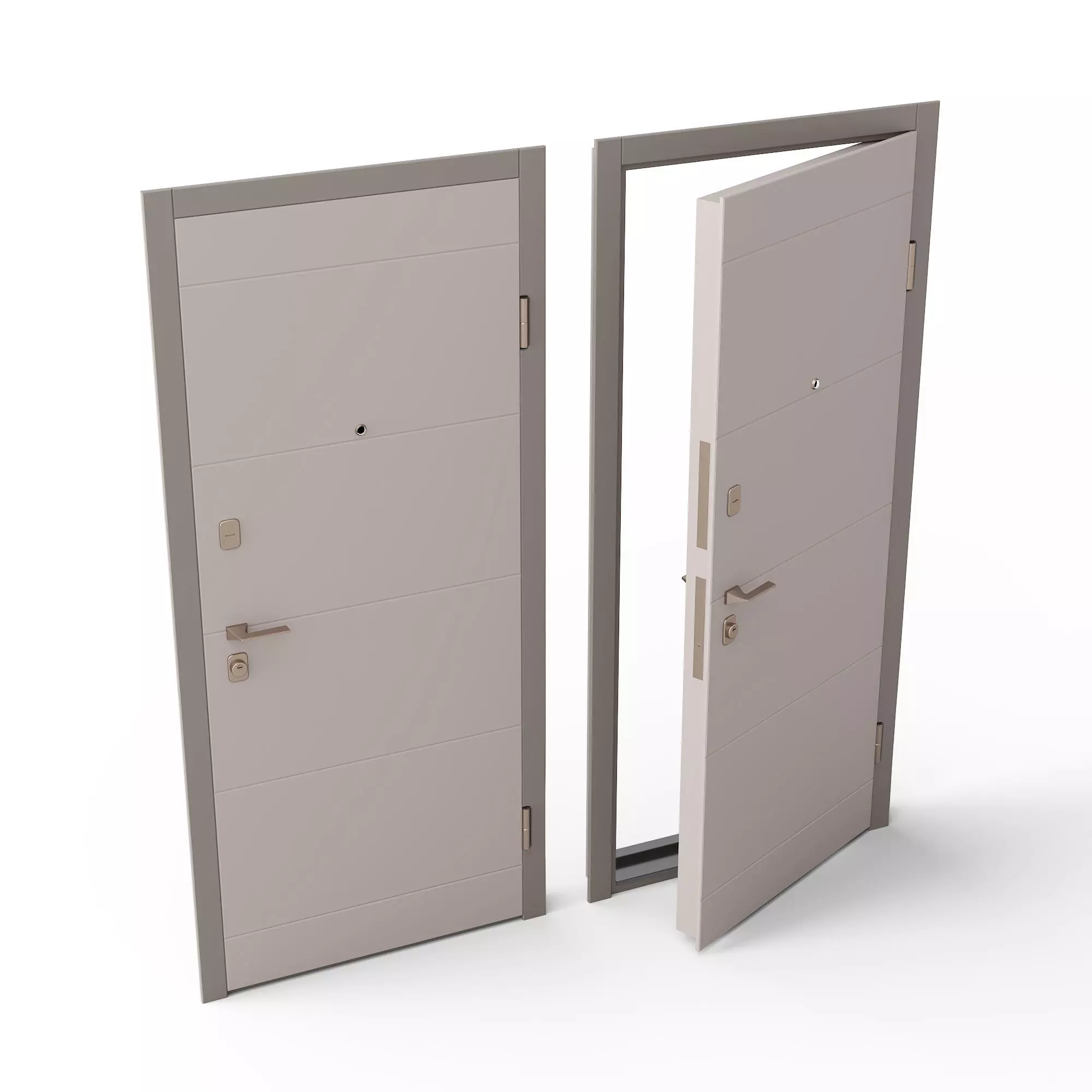 Lapeil Door 3D model_1