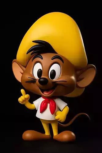Speedy Gonzales - Looney Tunes 3d Model