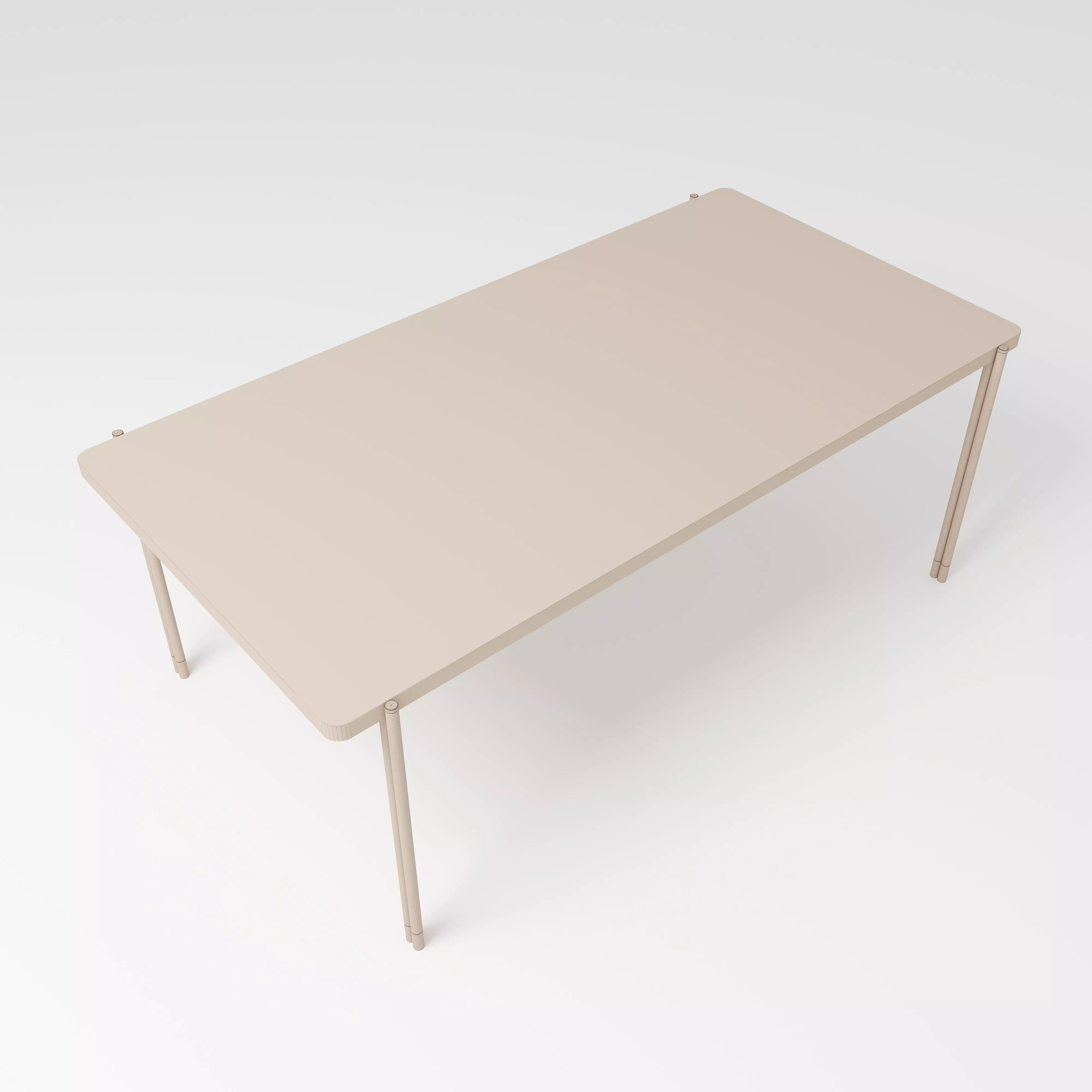 Hellim Table 3D model_2