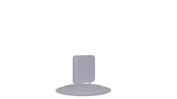 UHF READER Low-poly 3D model