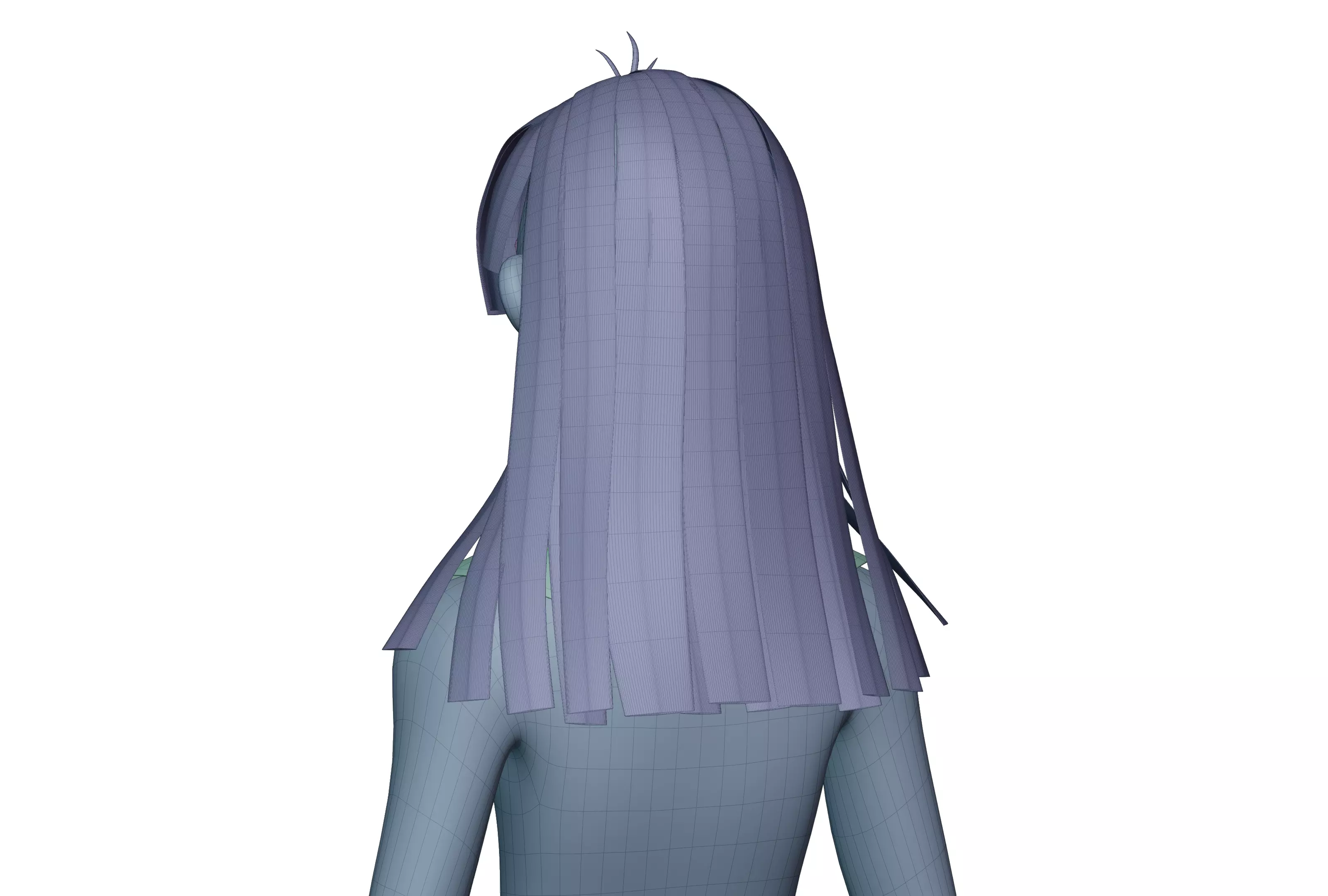 Habi Egyptian Pharaonic Cartoon Characters Low-poly 3D model_15