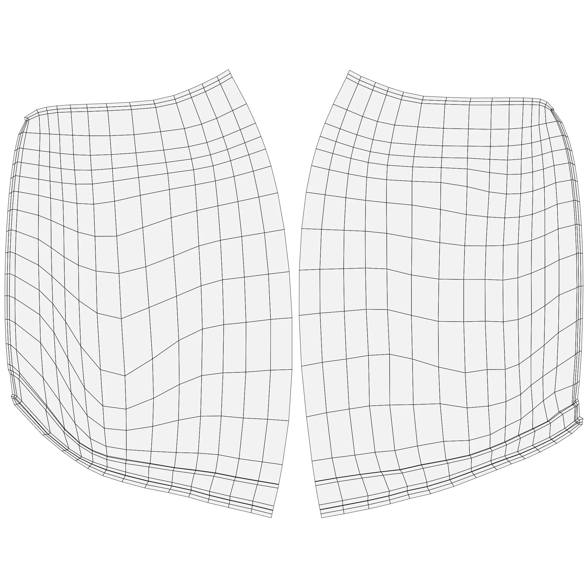 Habi Egyptian Pharaonic Cartoon Characters Low-poly 3D model_23