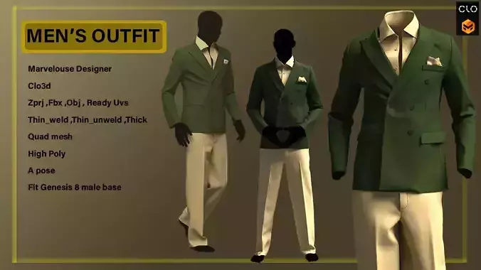 Male Suit