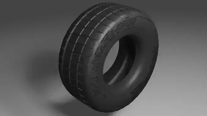 HighPoly Off-Road Tire