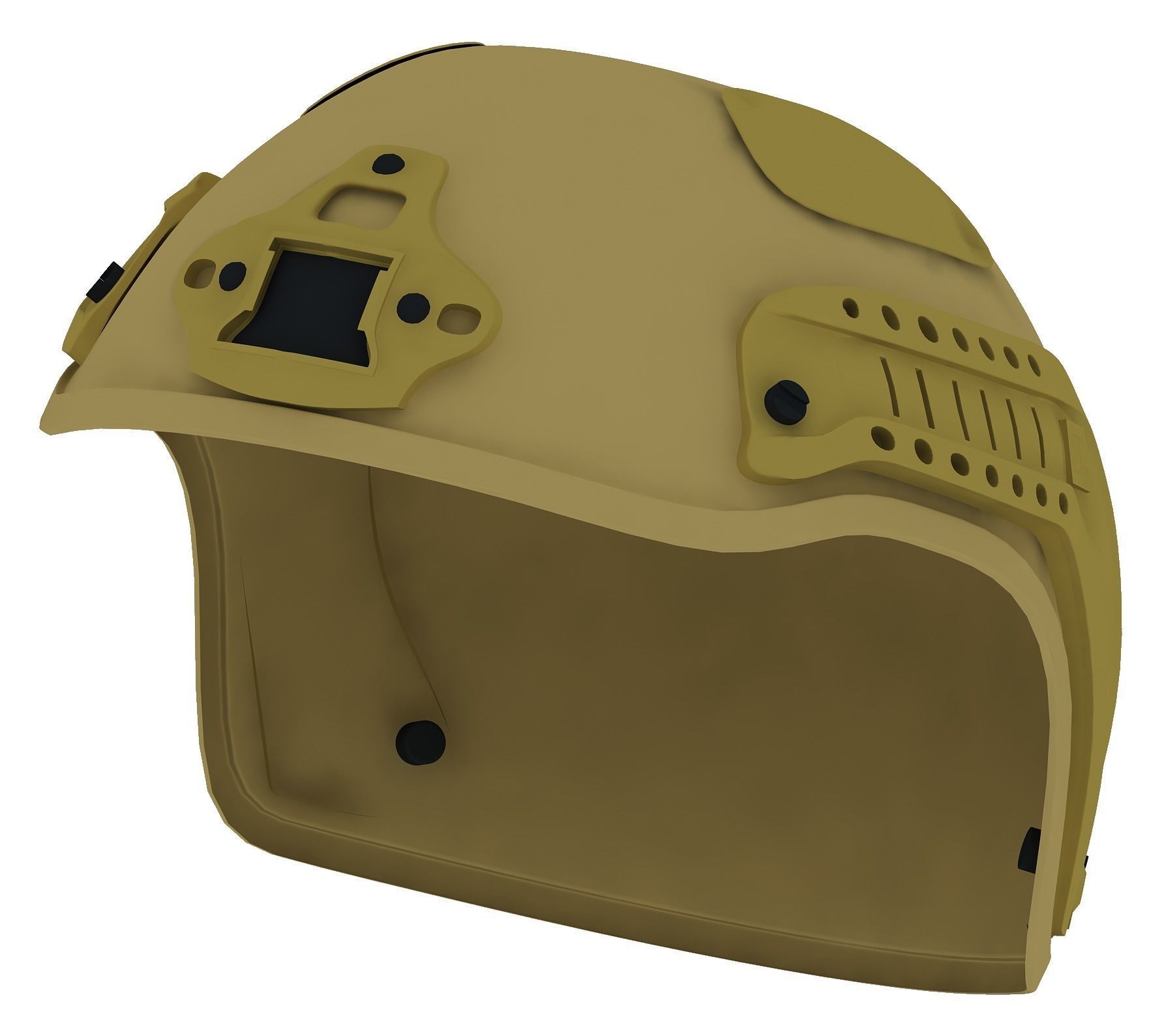 Tactical Helmet Free 3D model_0
