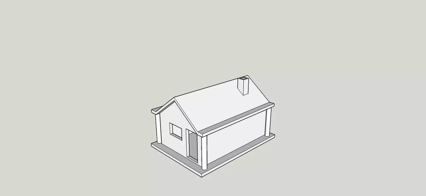 House Free 3D print model