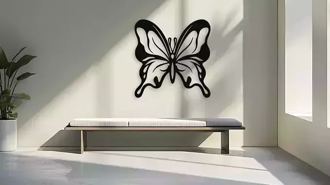 Elegant Butterfly Wall Decor Art Designwall 