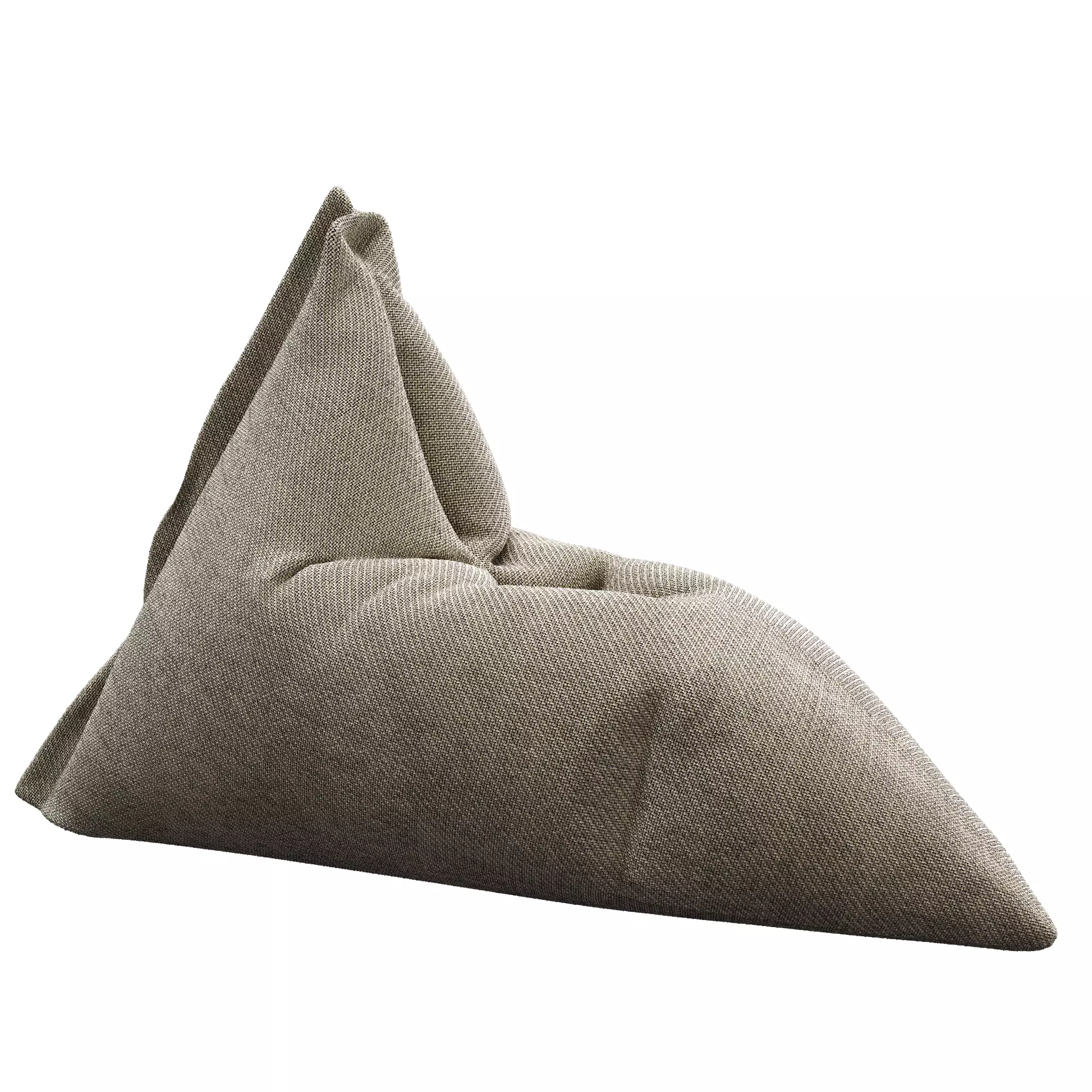 Bean Bag Low-poly 3D model_47