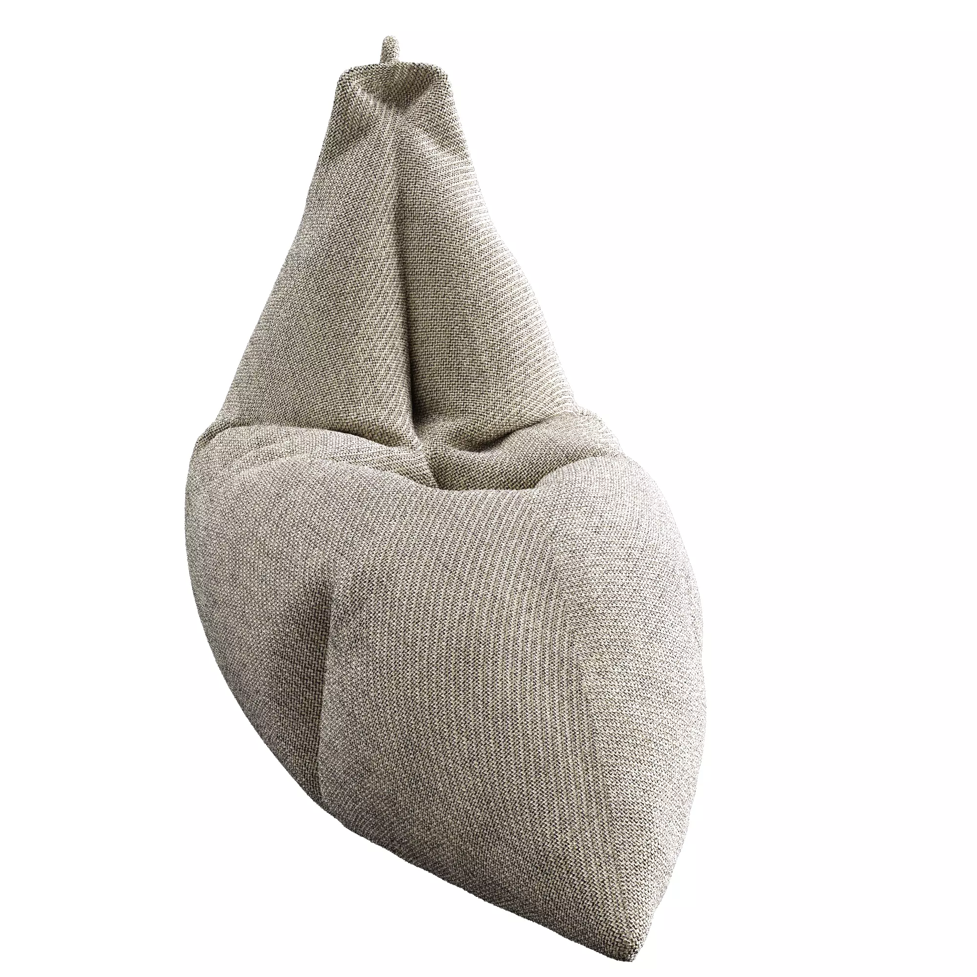 Bean Bag Low-poly 3D model_43