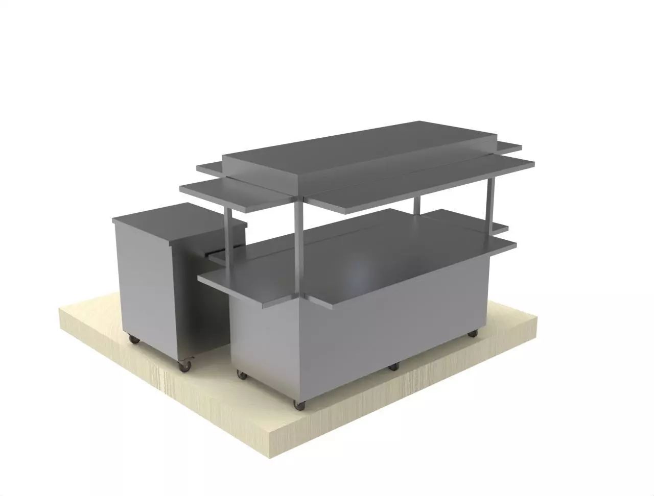 BASE CABINET  3D model_20