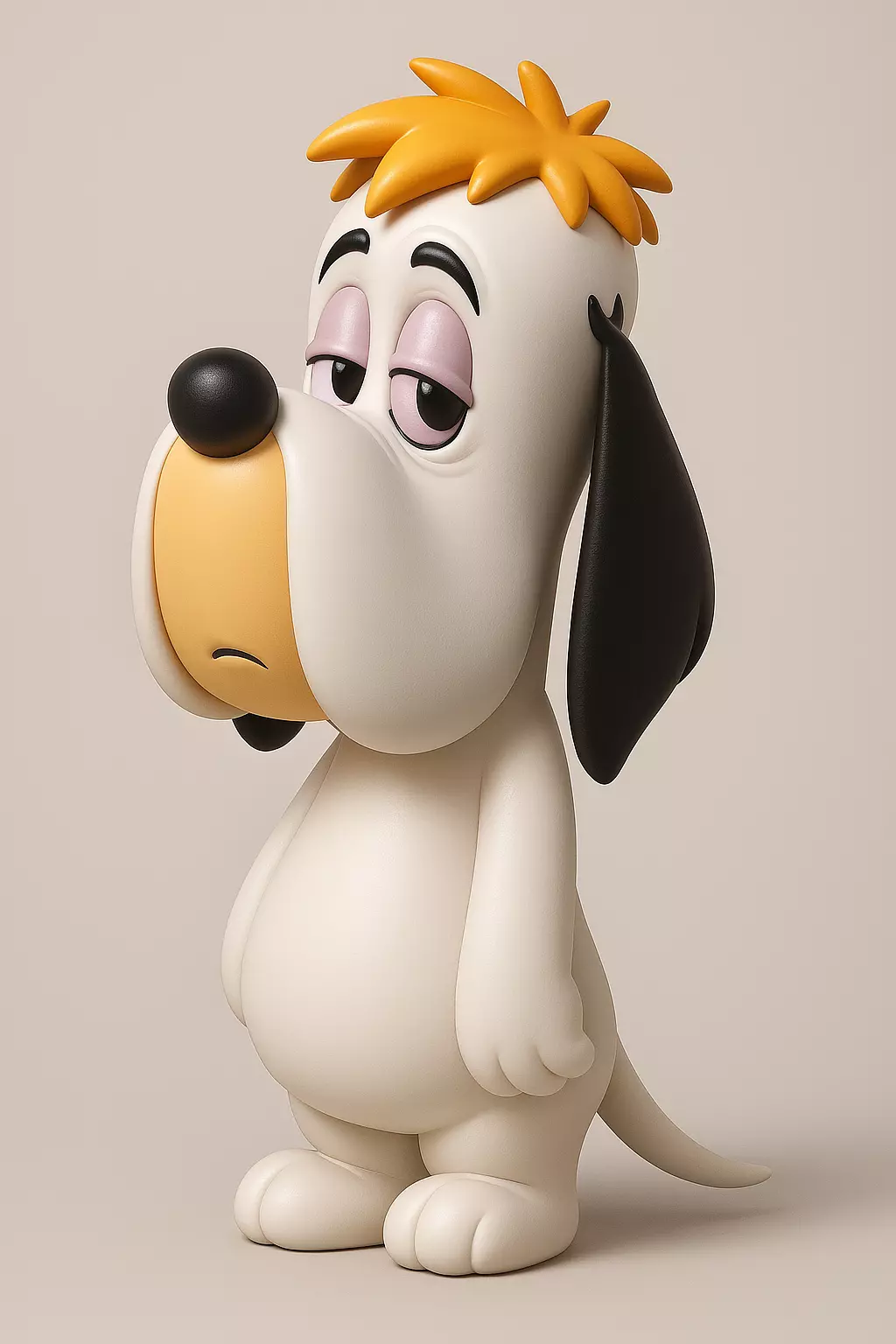 Droopy Dog 3d Model 3D print model_0