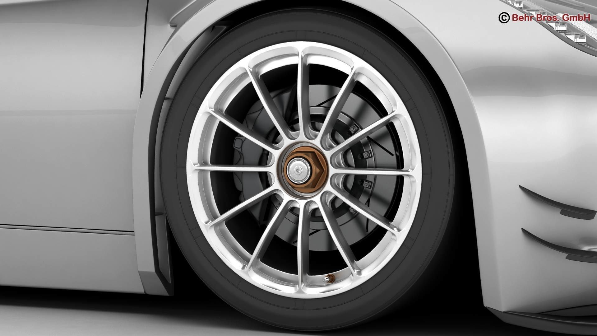 Generic Sports Car GT3 3D model_8