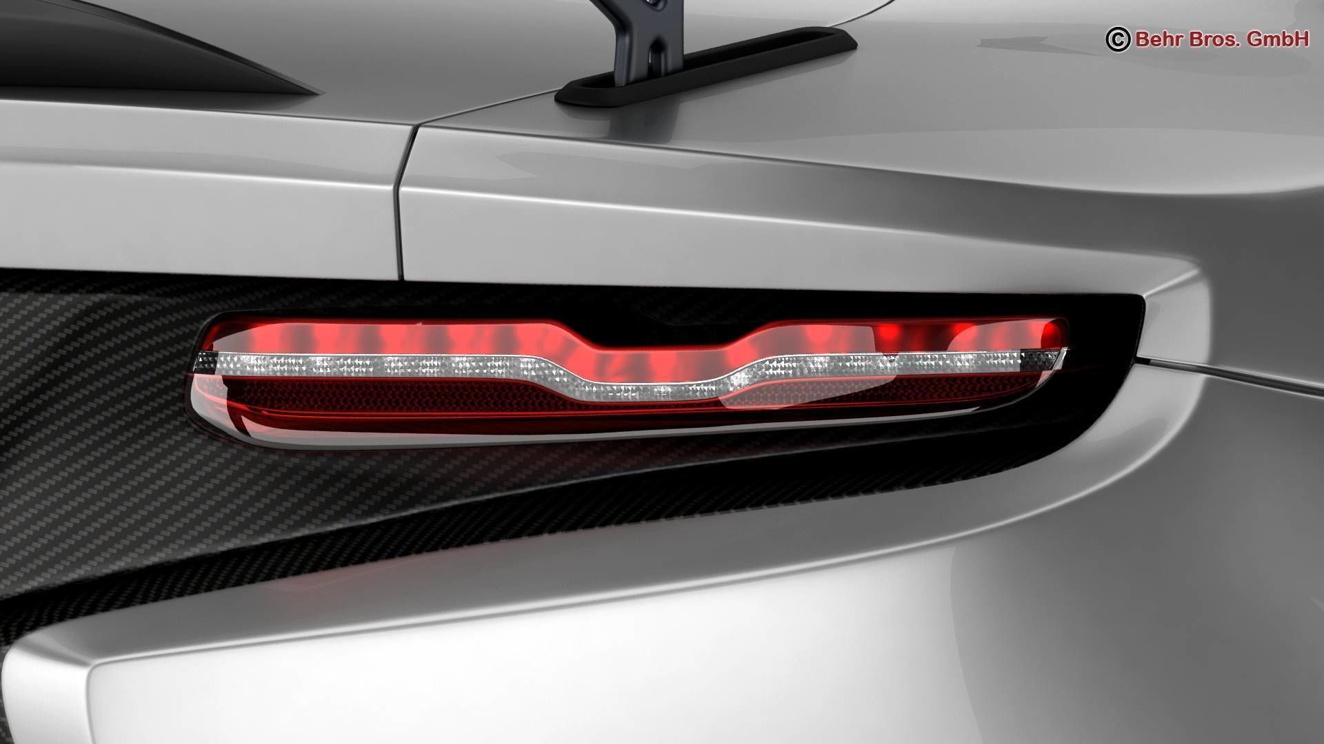 Generic Sports Car GT3 3D model_10