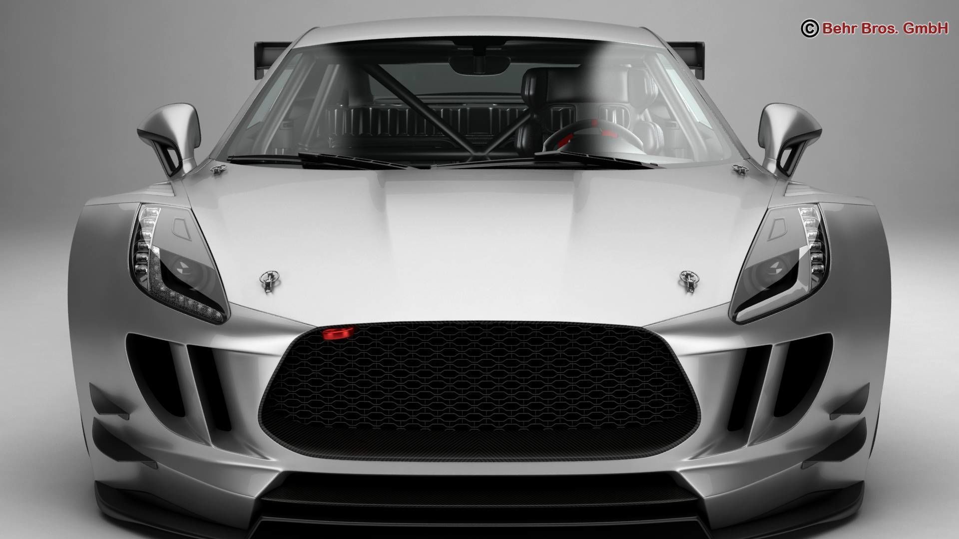 Generic Sports Car GT3 3D model_6