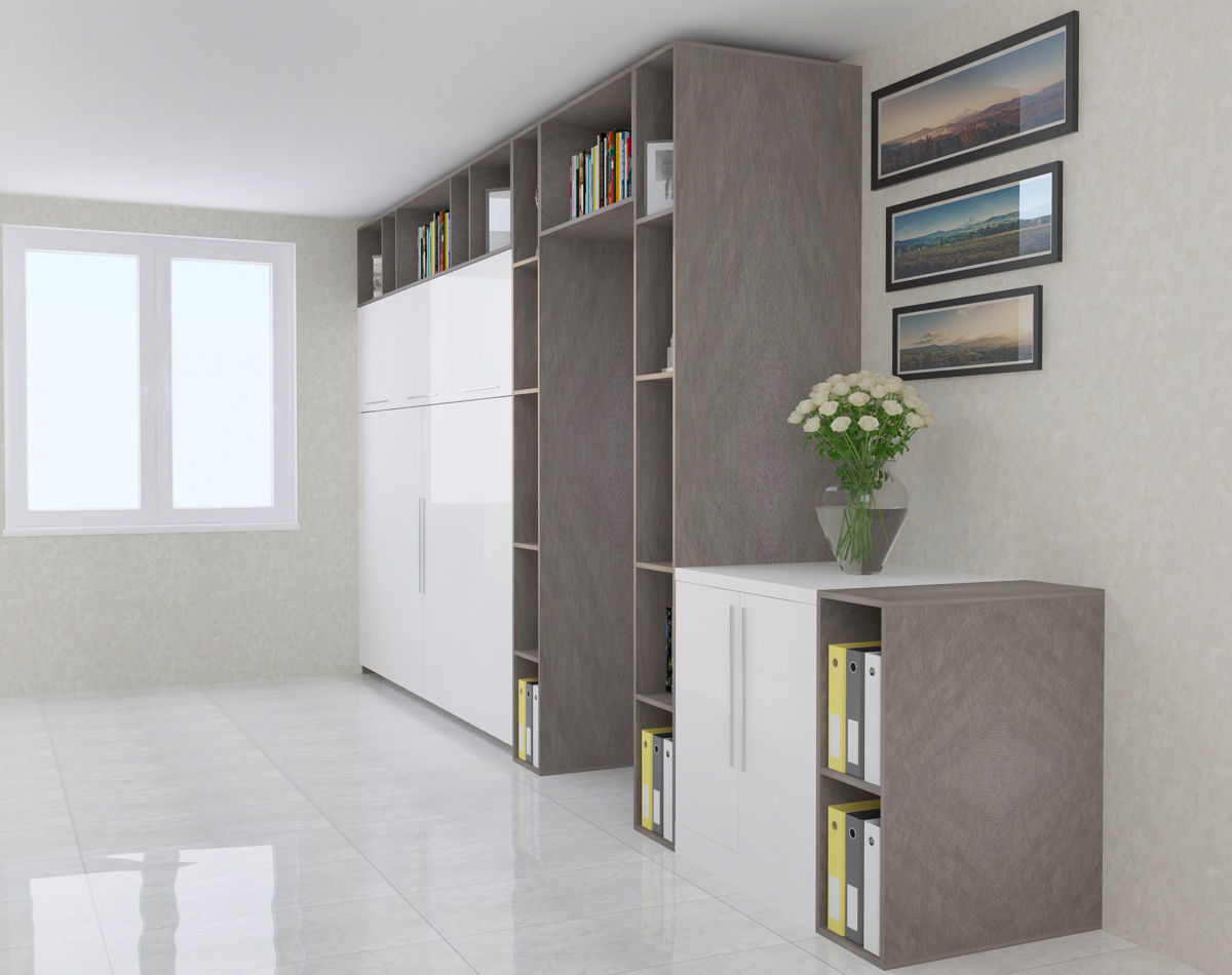 Office Kitchen-Closet 3D model_1