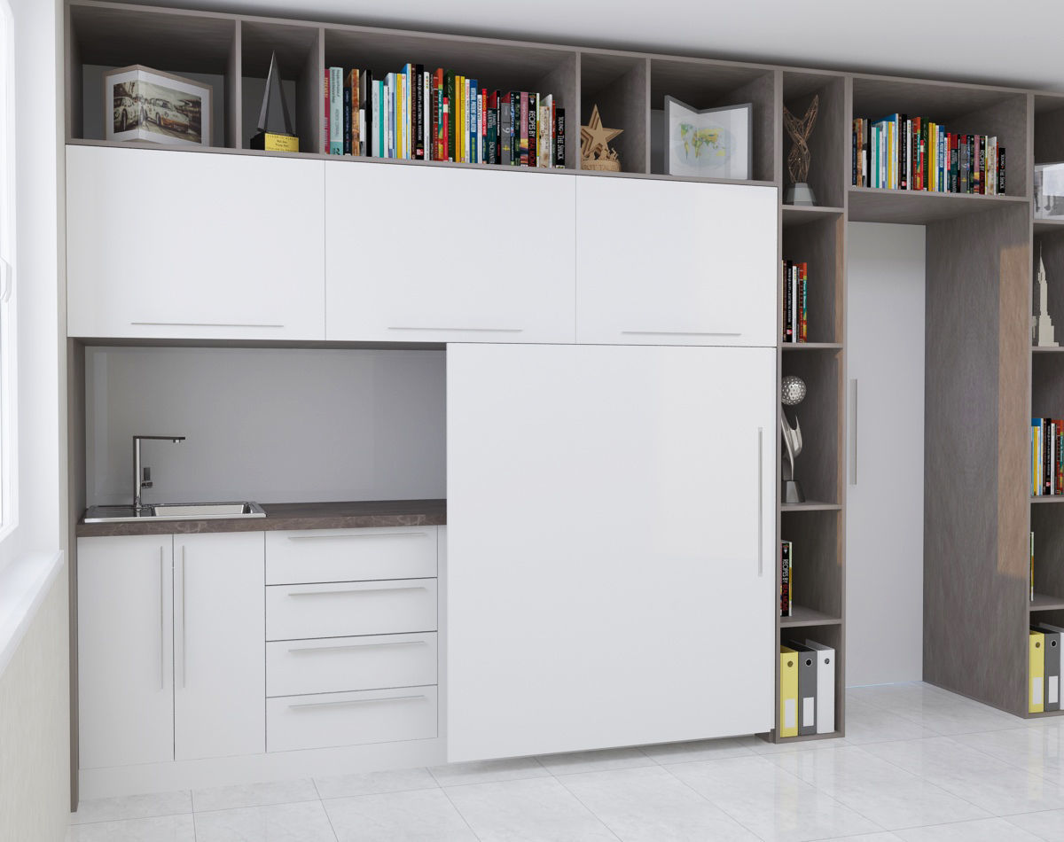 Office Kitchen-Closet 3D model_4