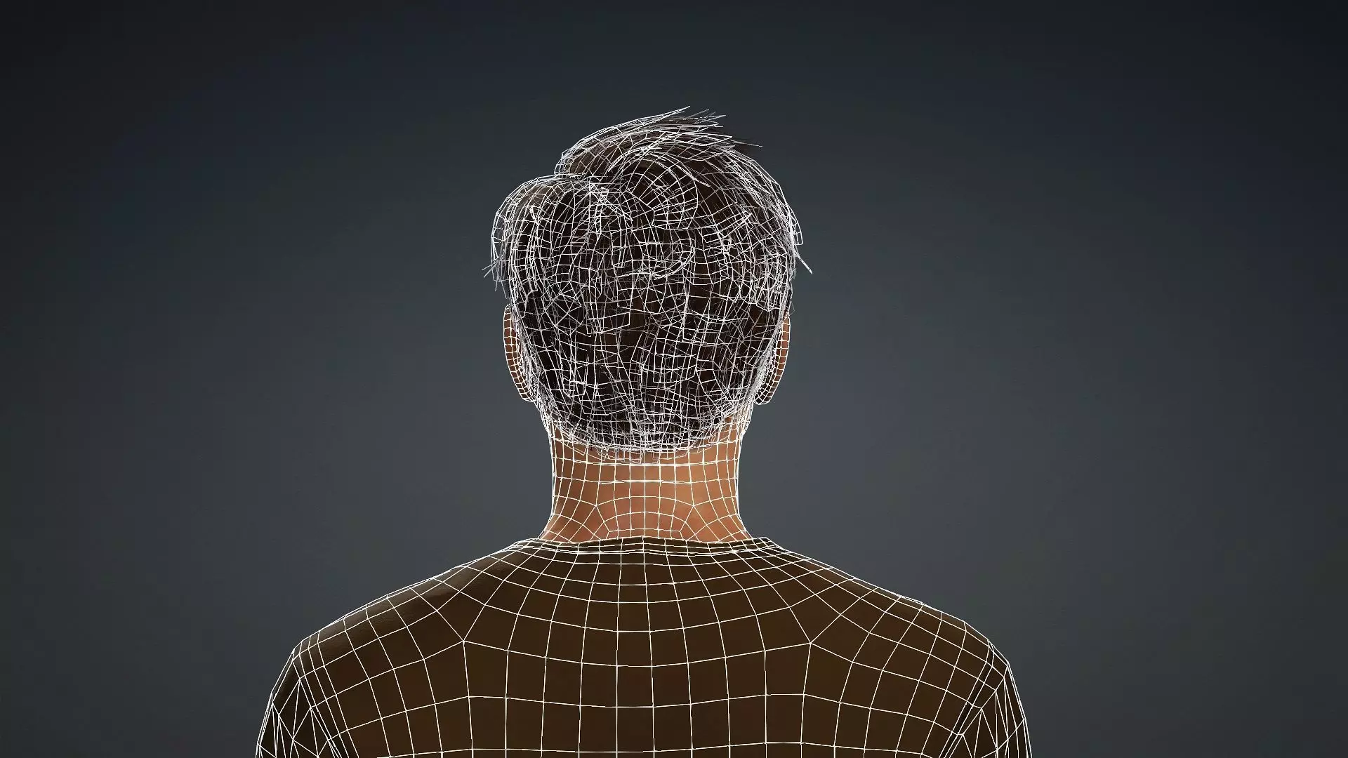 Textured Male Model Ideal for Animations and games 3D model_16