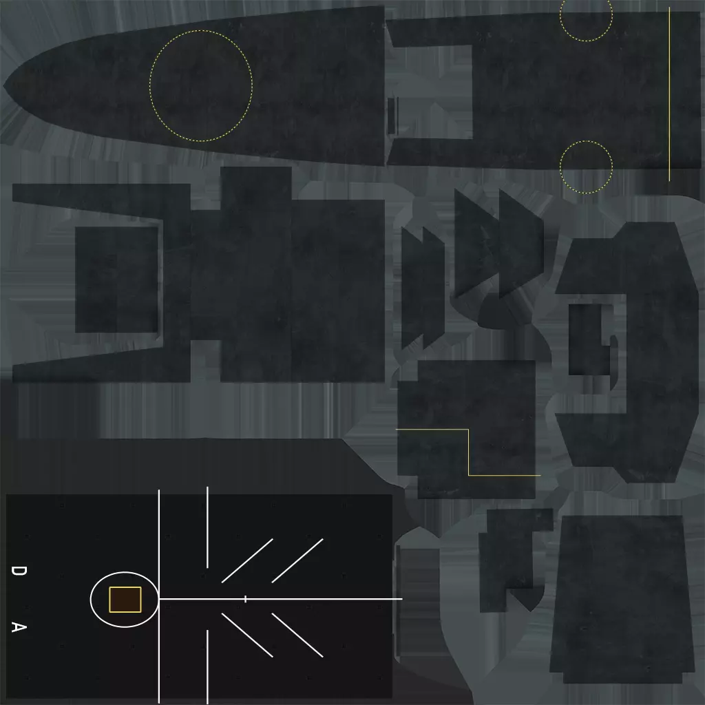 Type 45 Destroyer HMS Daring Low-poly 3D model_13