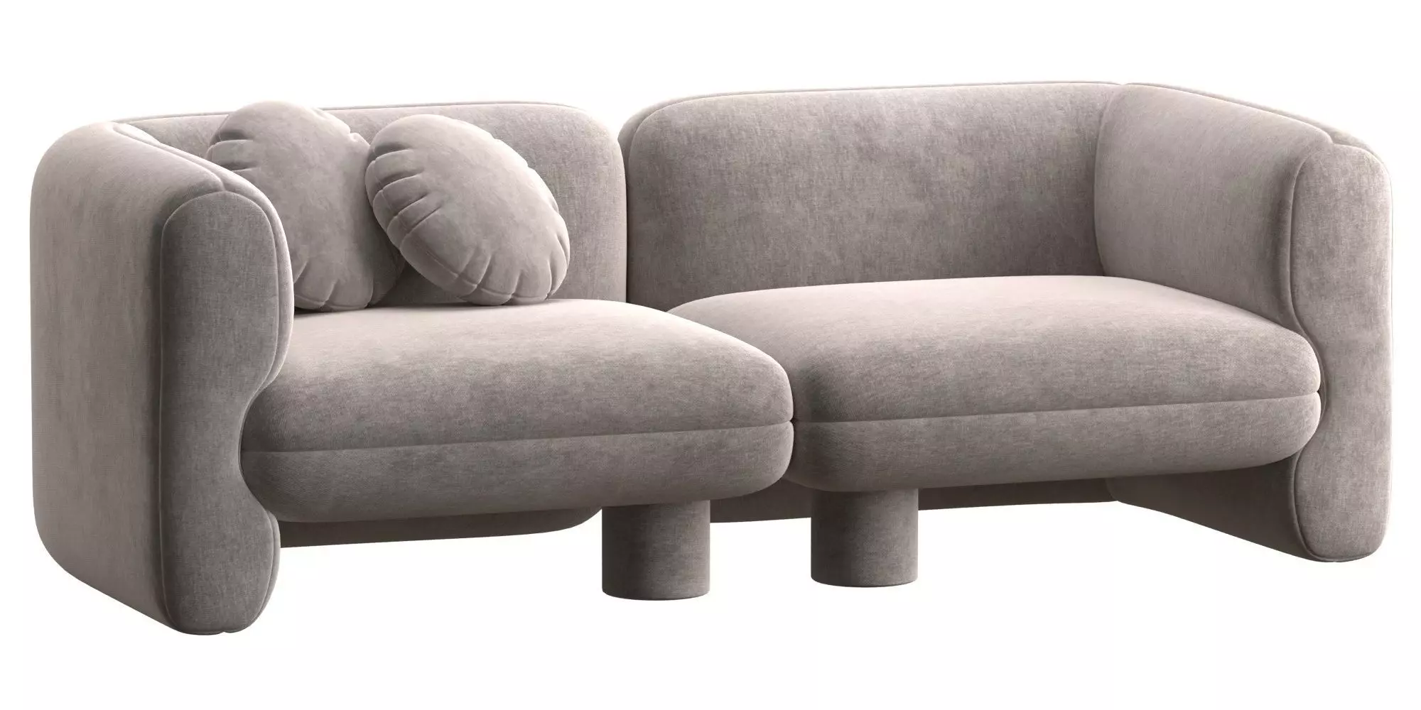 Loovar sofa 3D model_3