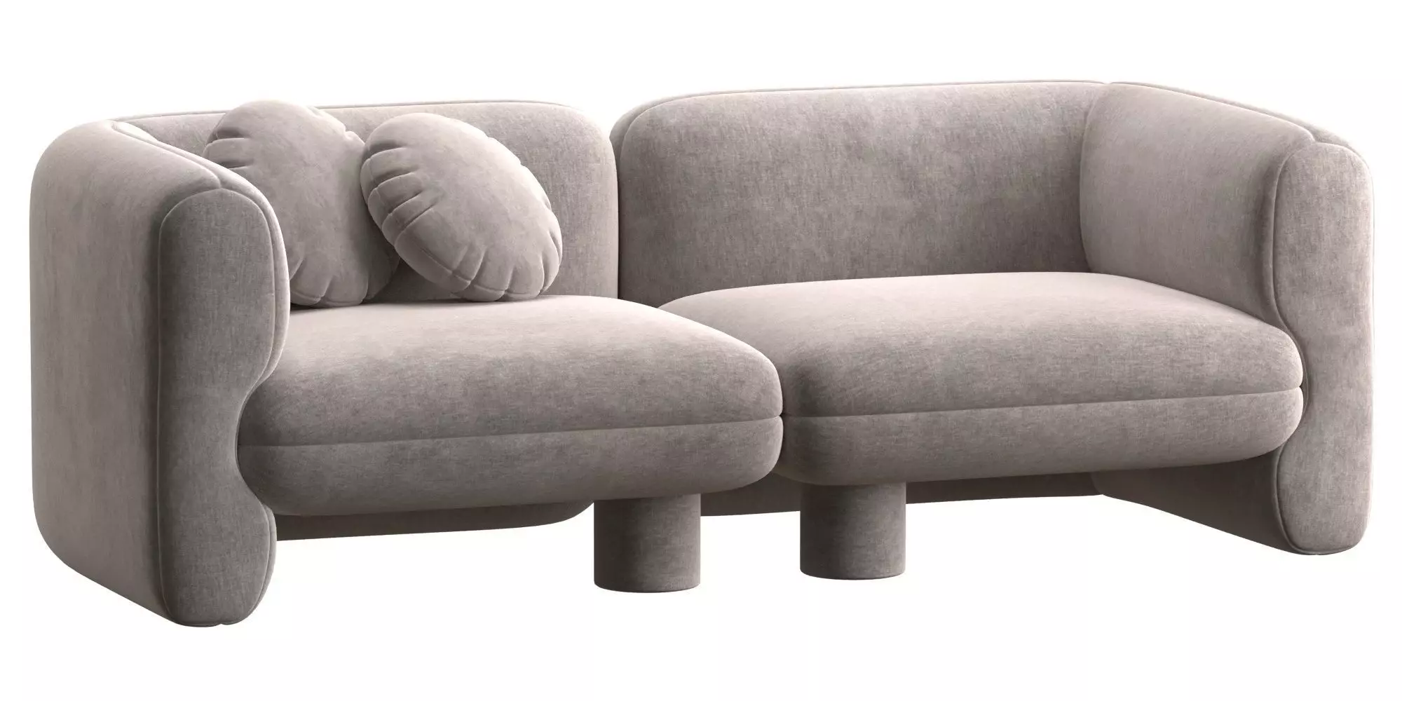 Loovar sofa 3D model_4