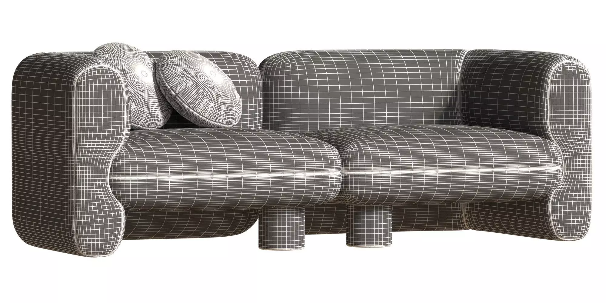 Loovar sofa 3D model_10