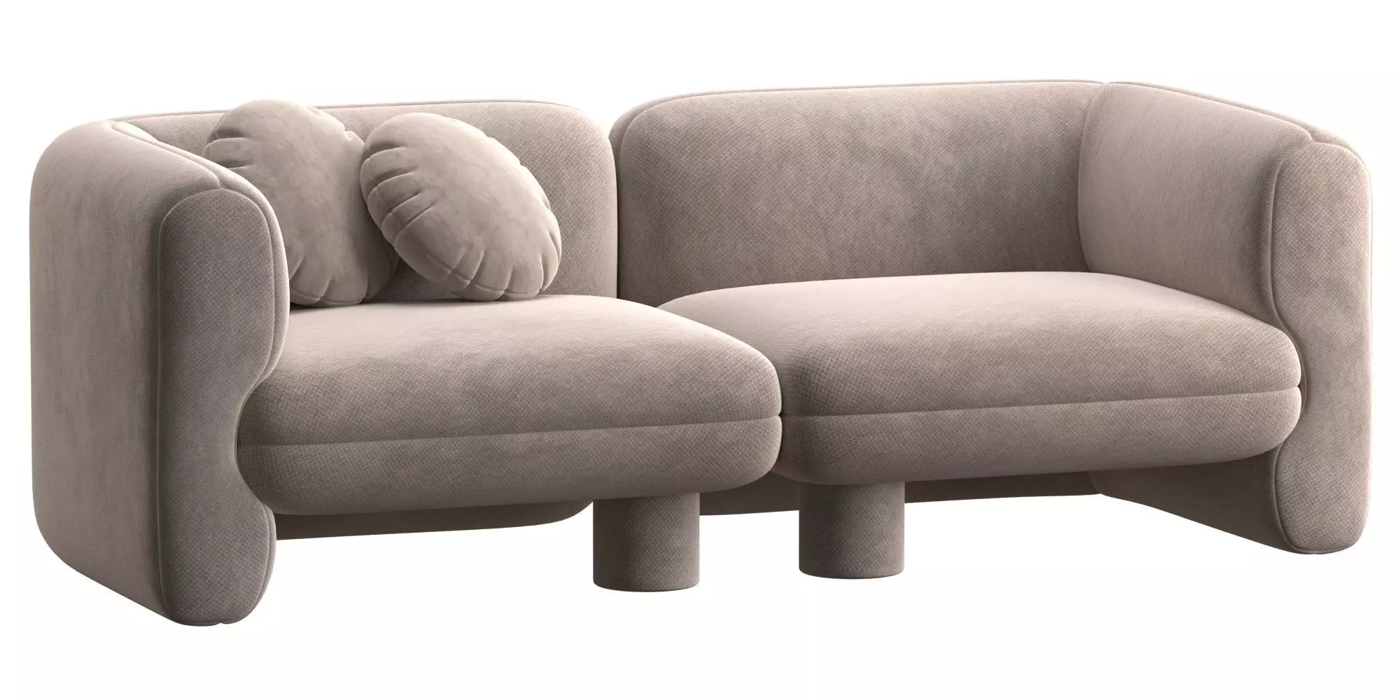 Loovar sofa 3D model_5