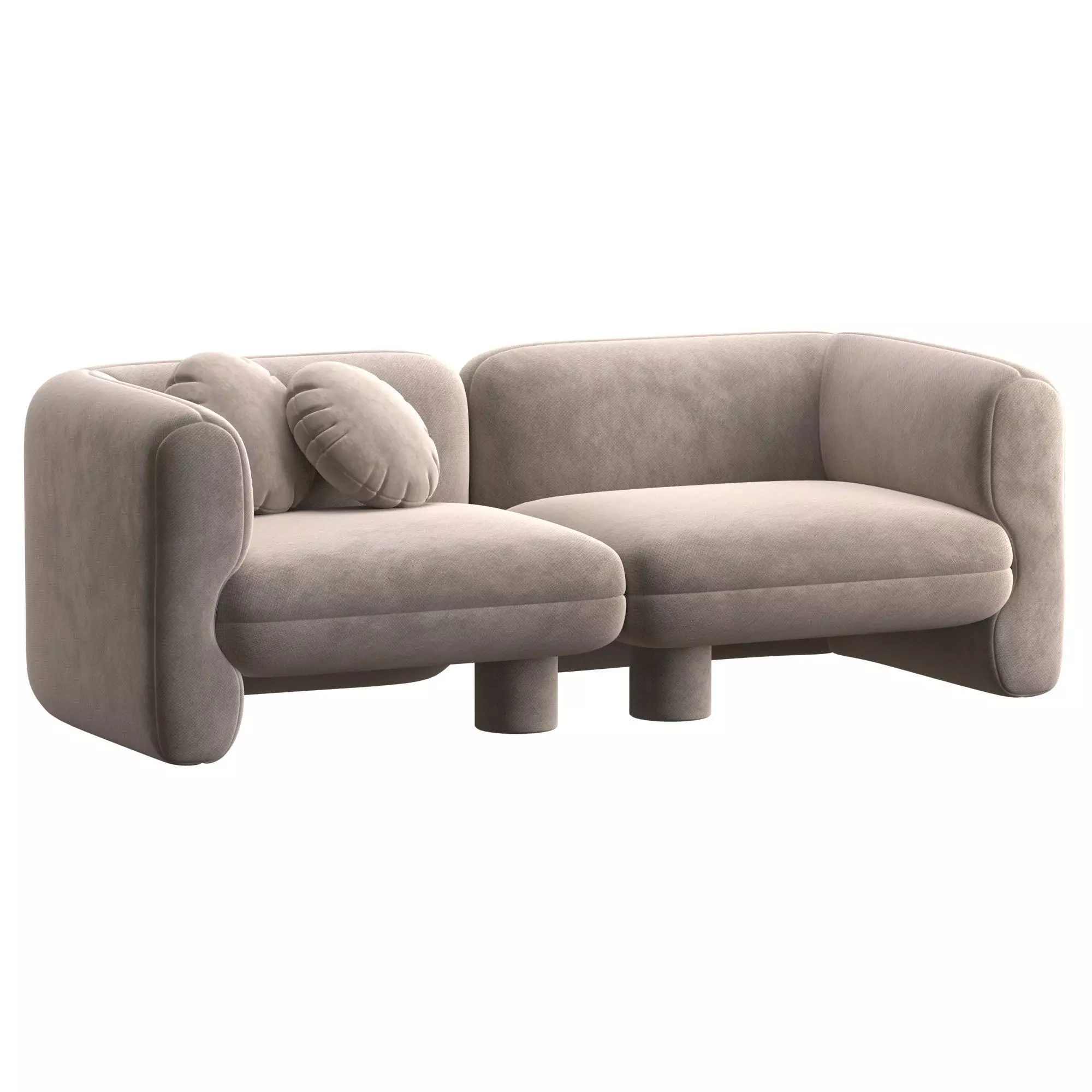 Loovar sofa 3D model_9