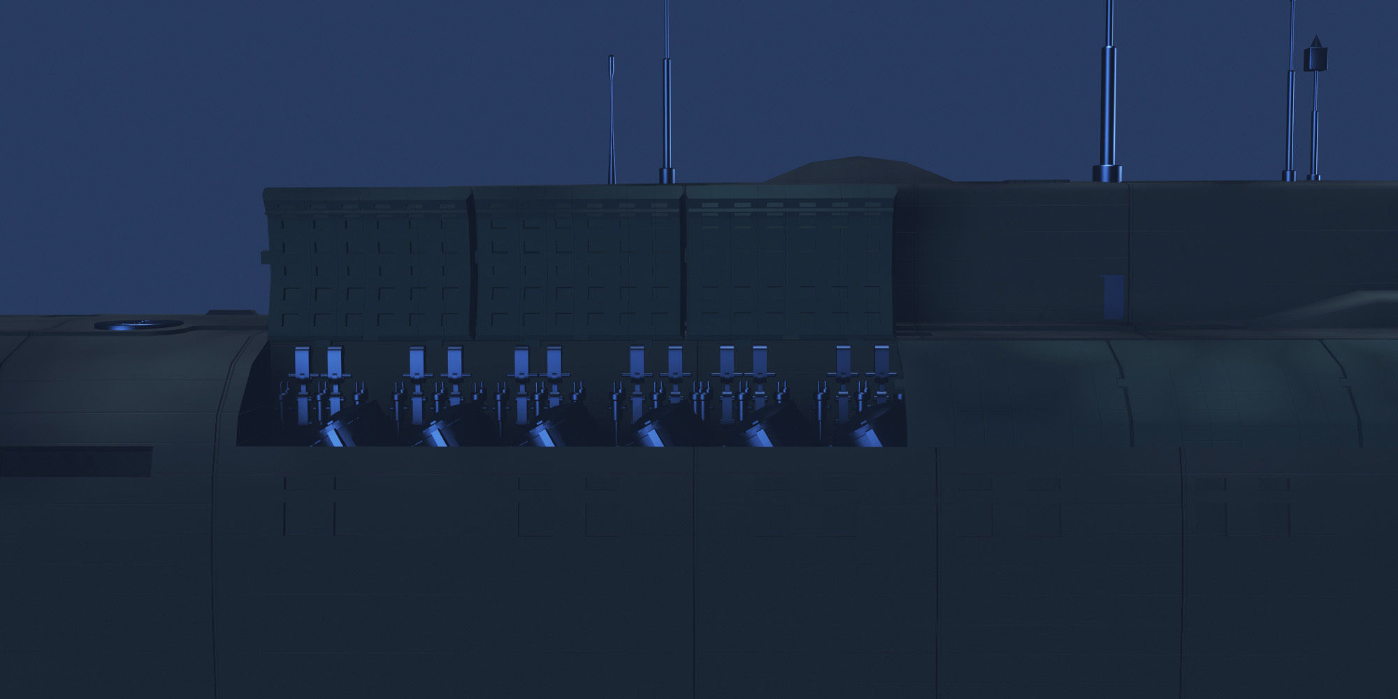 Kursk- Oscar Class 3D model_15