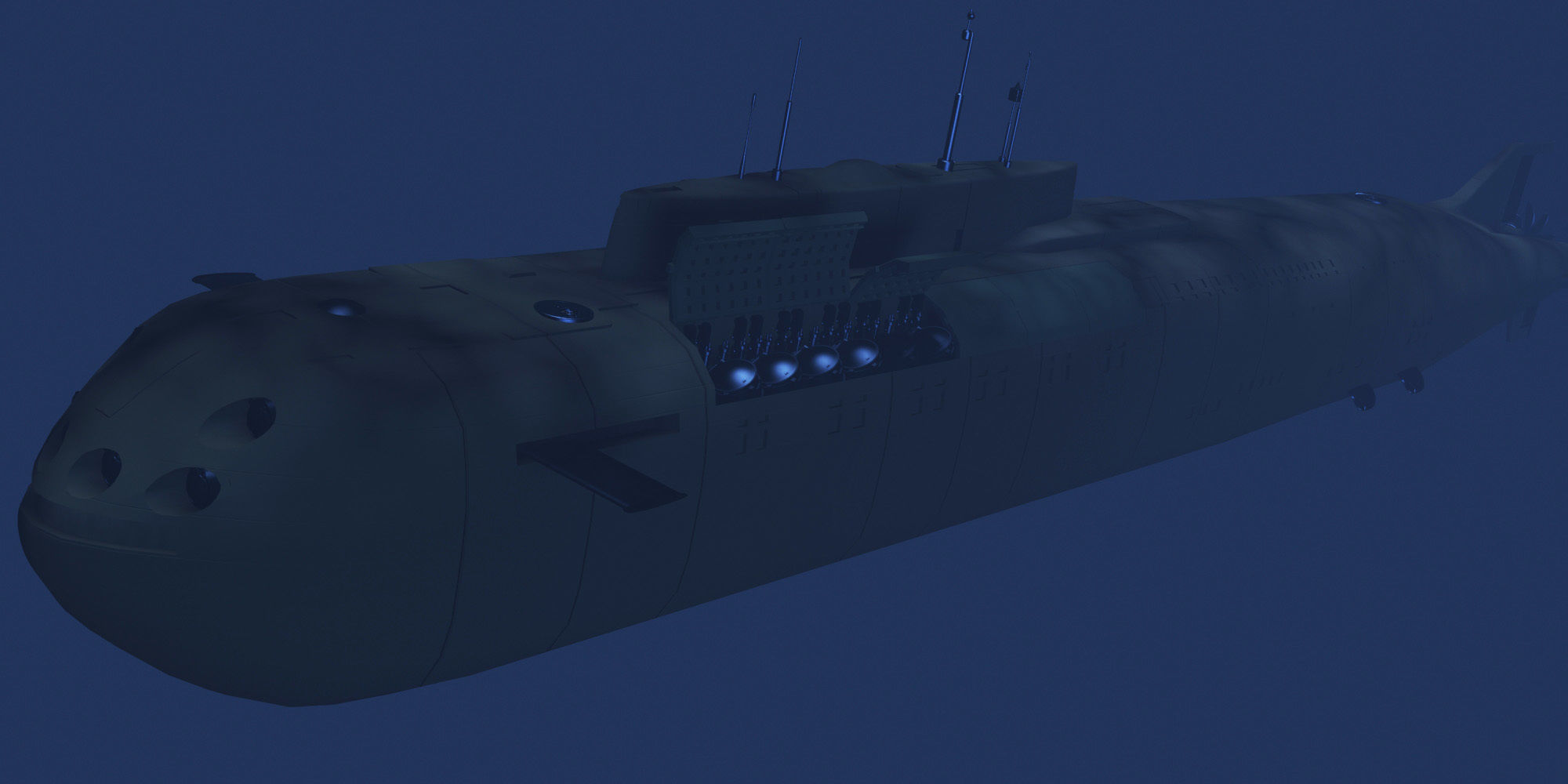 Kursk- Oscar Class 3D model_13
