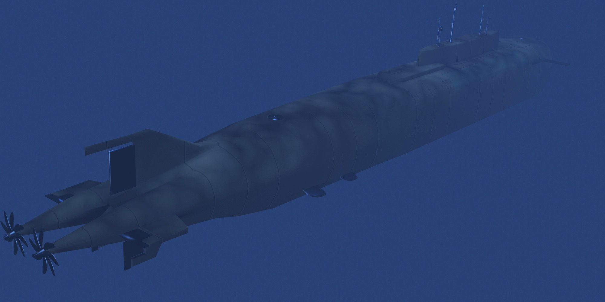 Kursk- Oscar Class 3D model_1