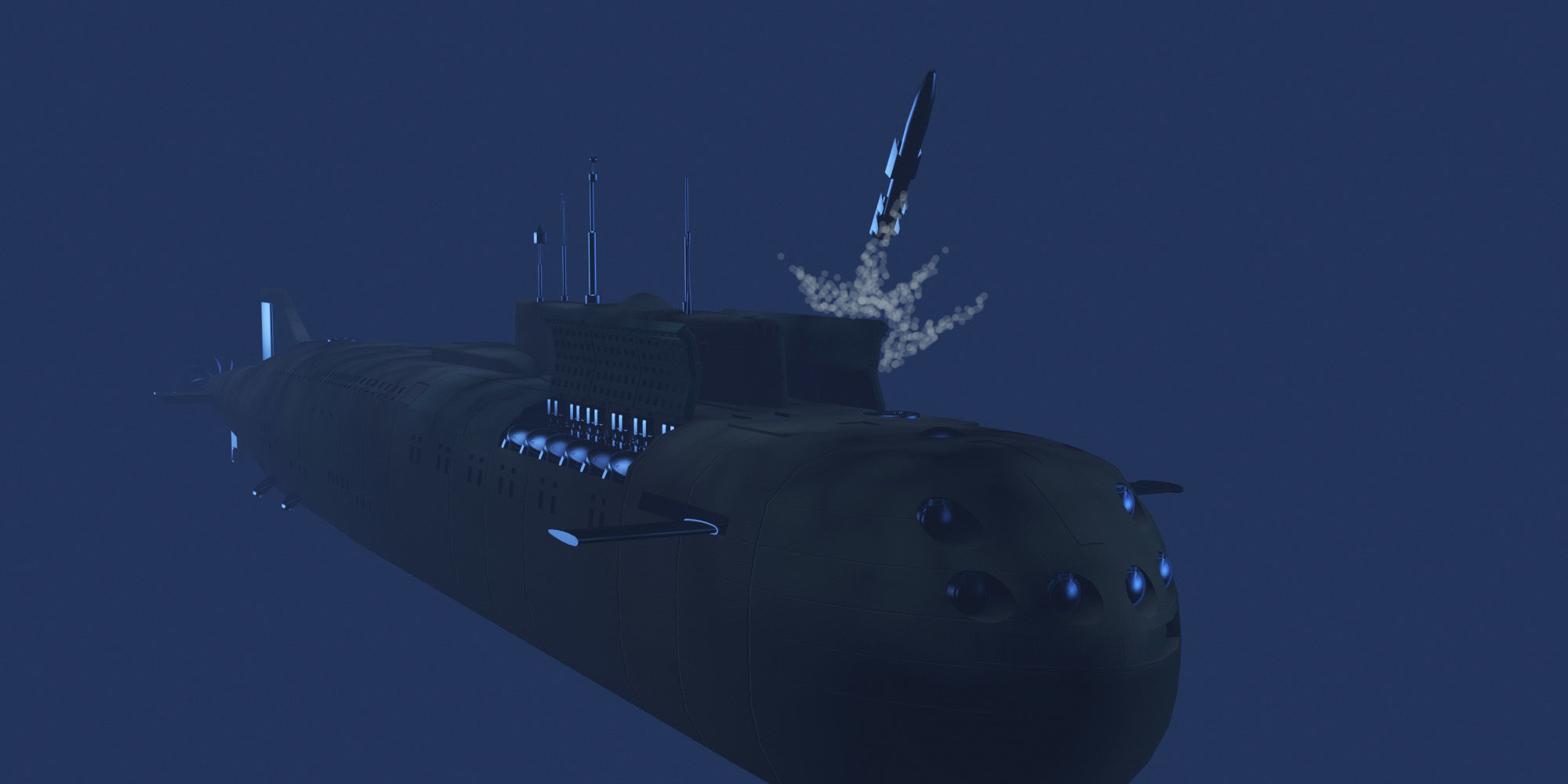 Kursk- Oscar Class 3D model_16