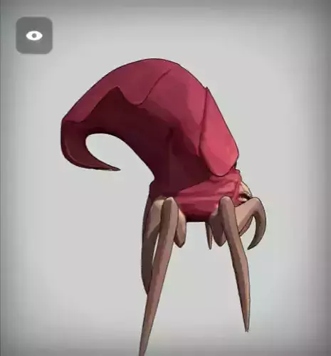 Spider Enemy 3 Stylized Creature Low-poly 3D model