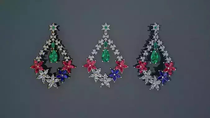 Pendant jewelry 3D model - Star Islands 3D print model
